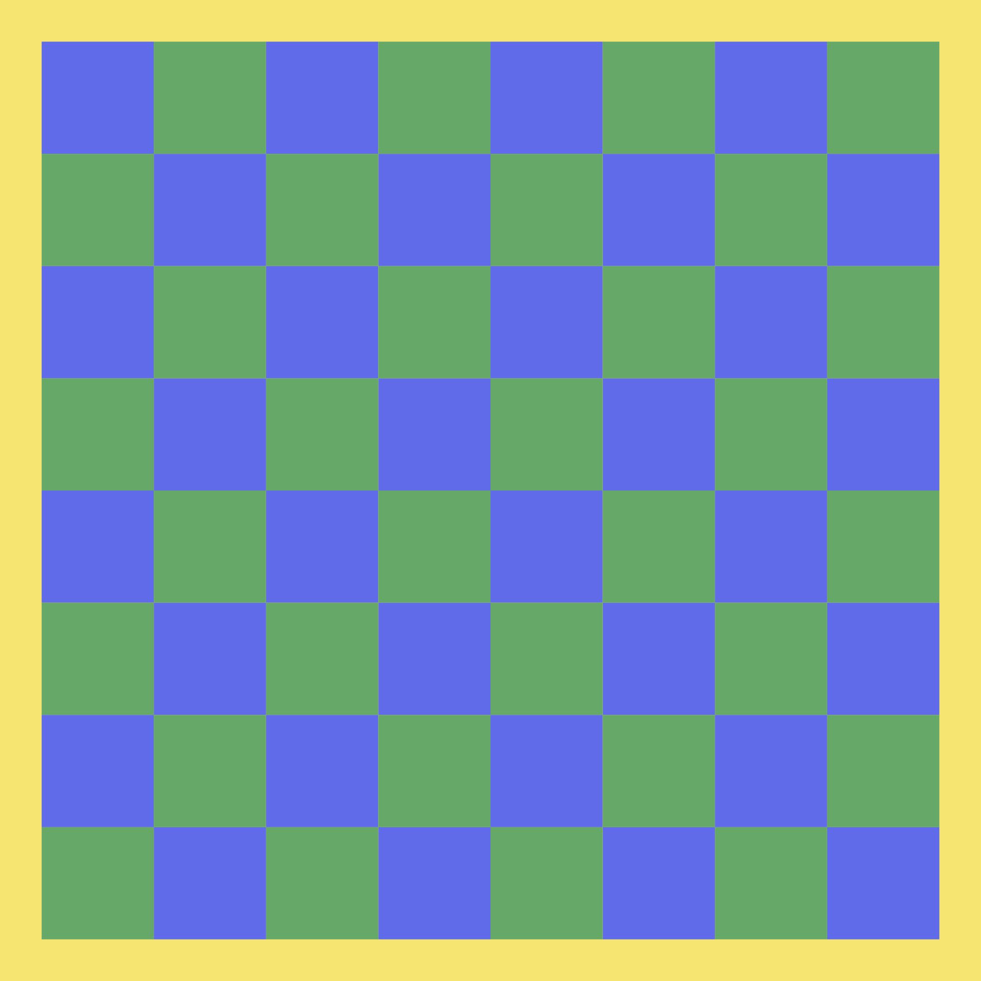 Printable Crochet Checkerboard Game Pattern