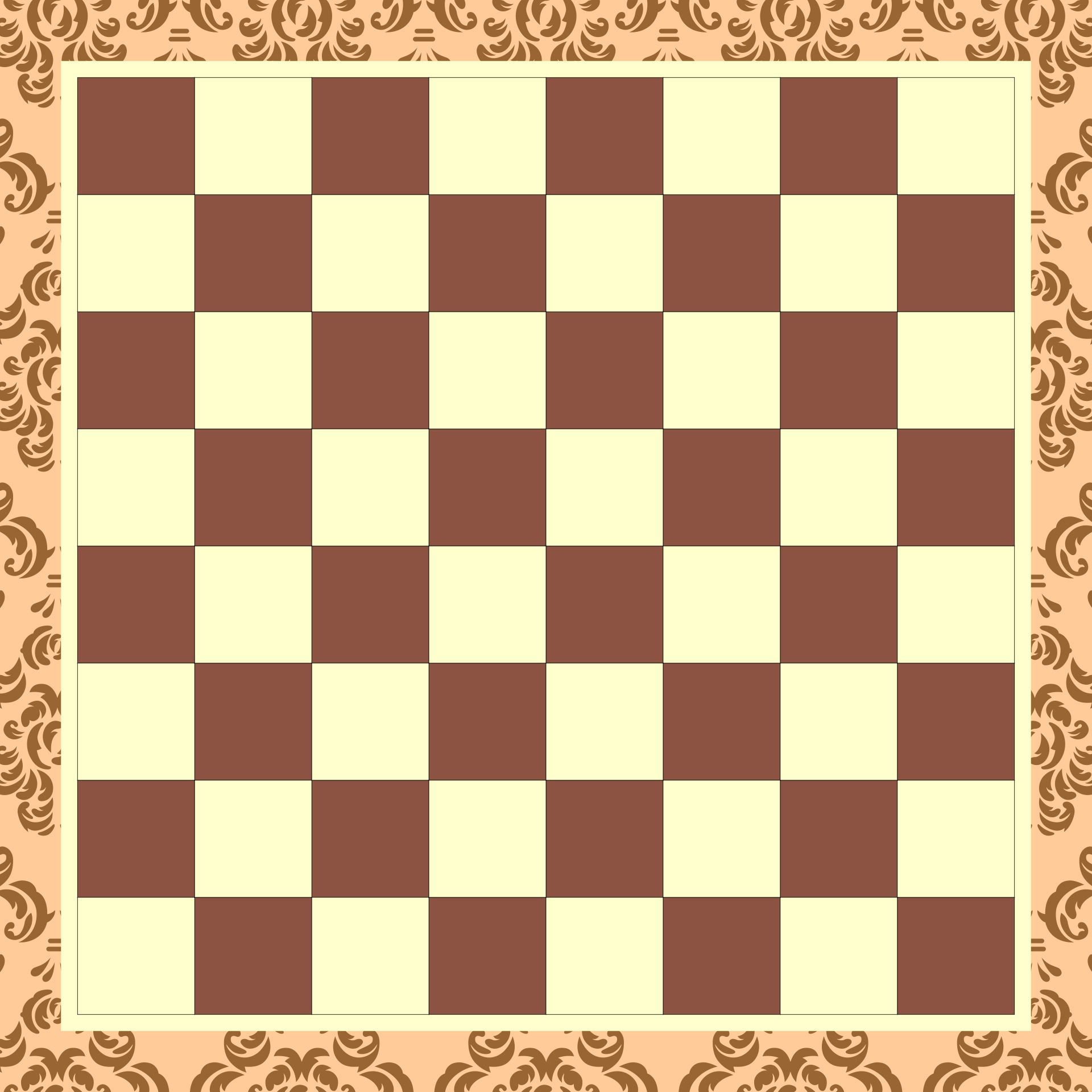 Printable Vintage Checkerboard Game
