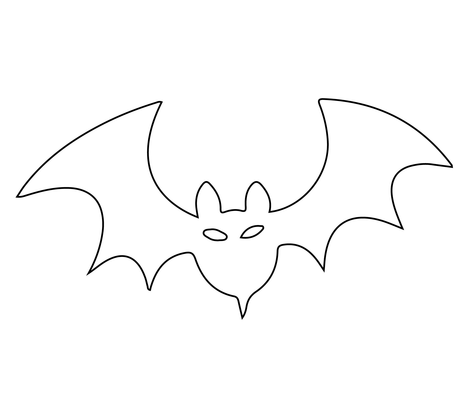 Bat Outline Printable