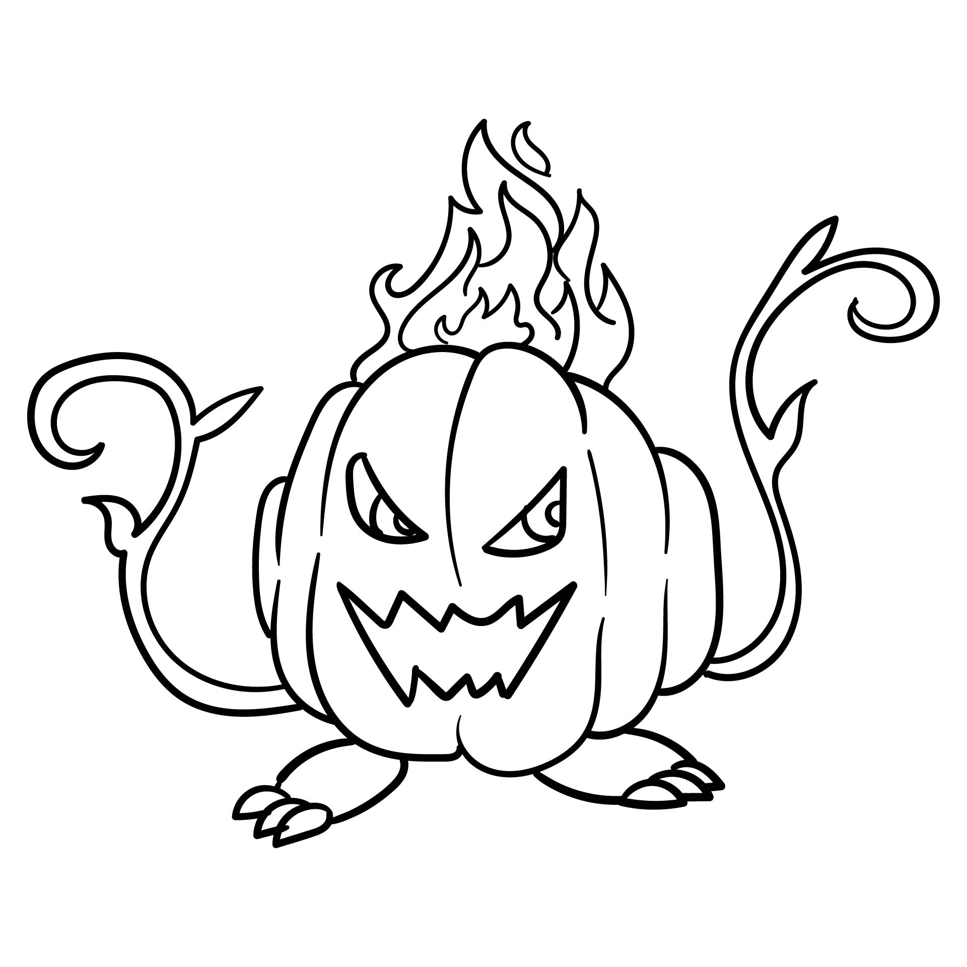 Halloween Coloring Pages For Adults Easy