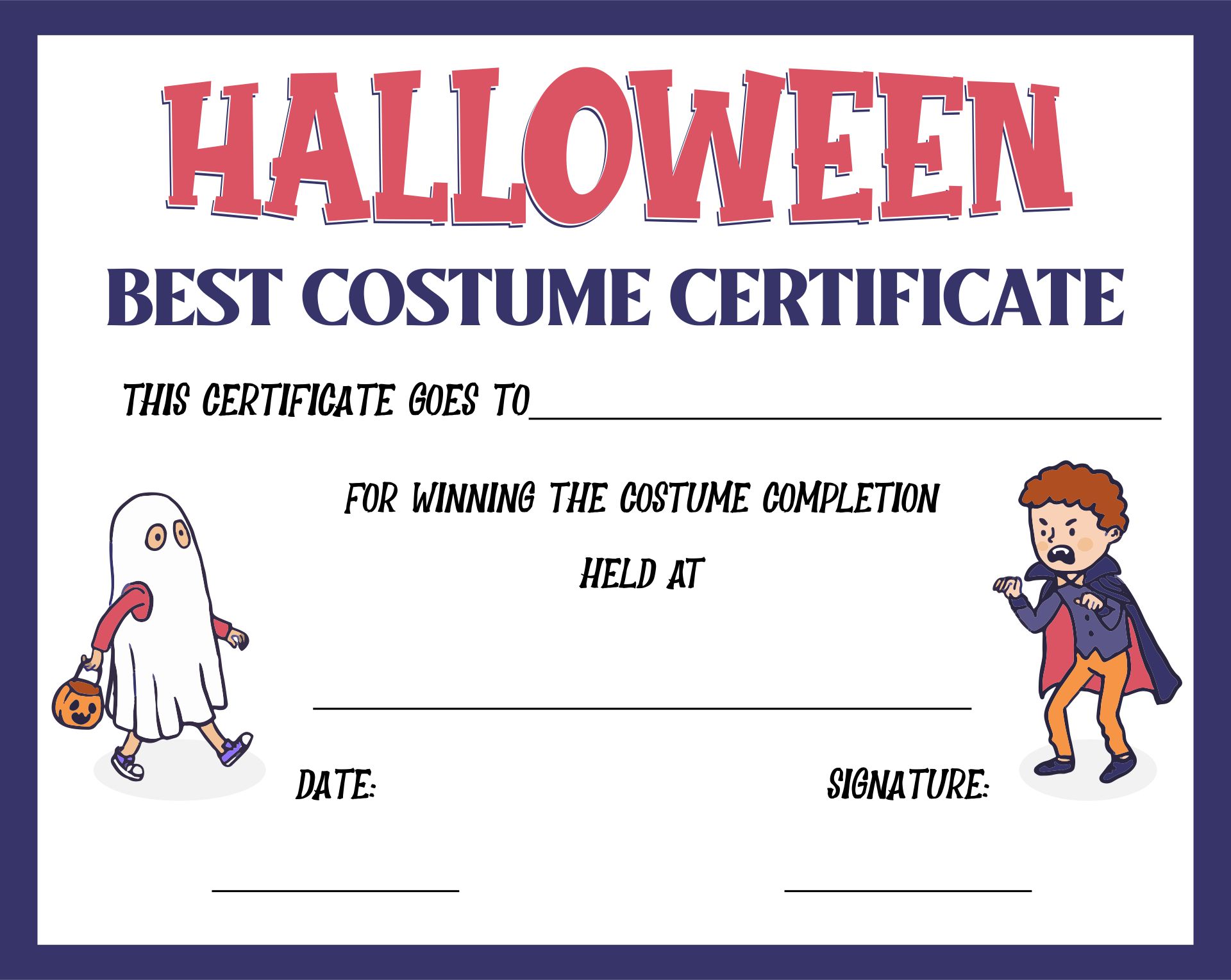 Cool Halloween Costume Awards