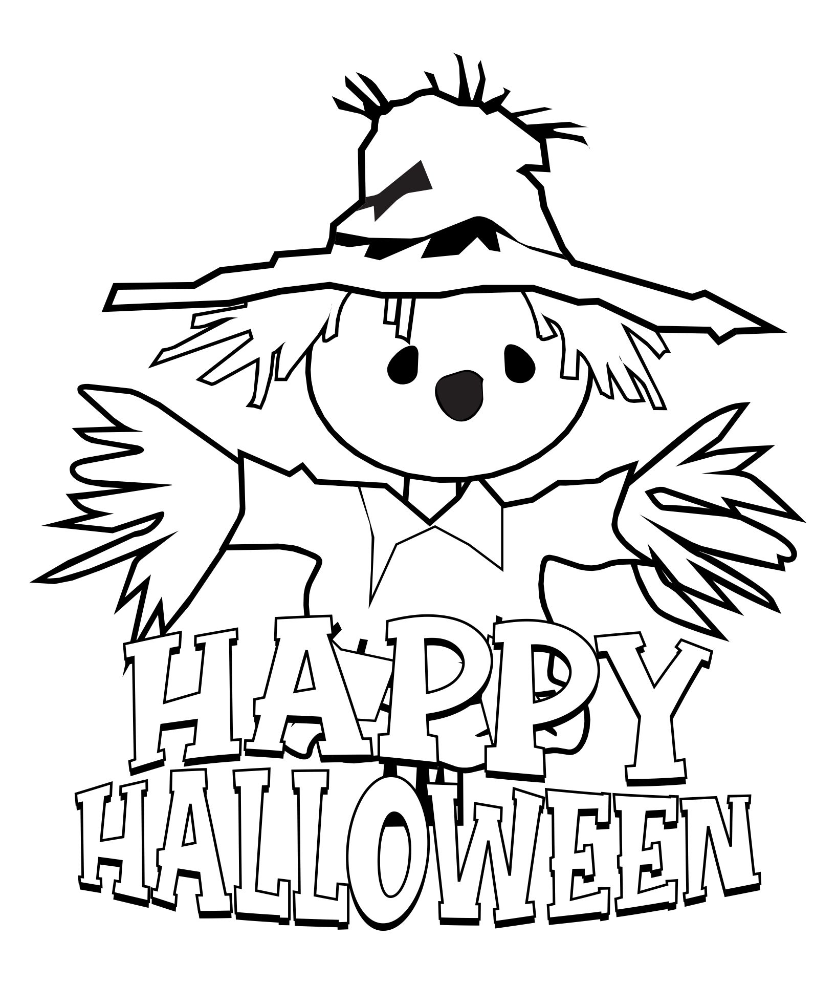 Free Printable Halloween Coloring Pages