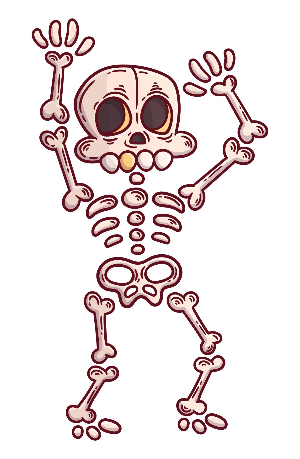 Giant Skeleton Halloween Decoration
