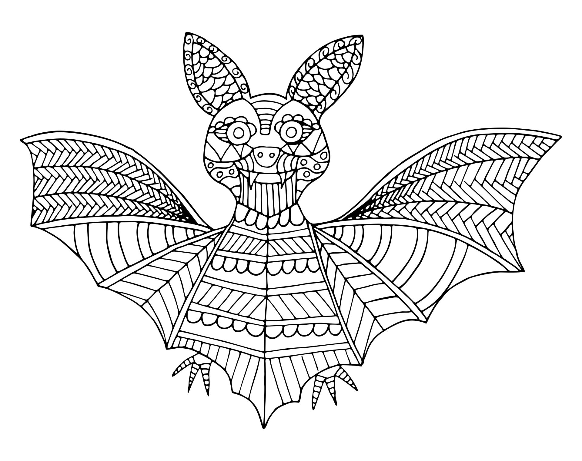 Halloween Coloring Pages For Adults