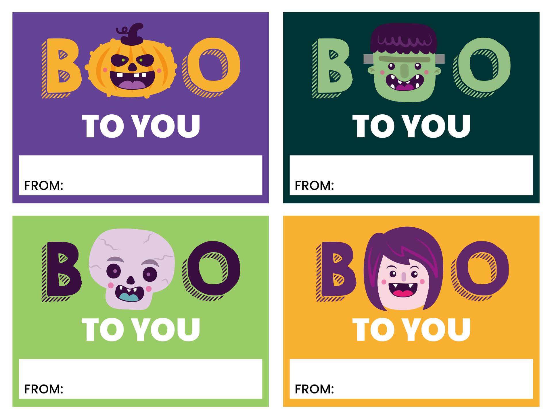 Halloween Emoji Gift Bags With Free Printable Tags