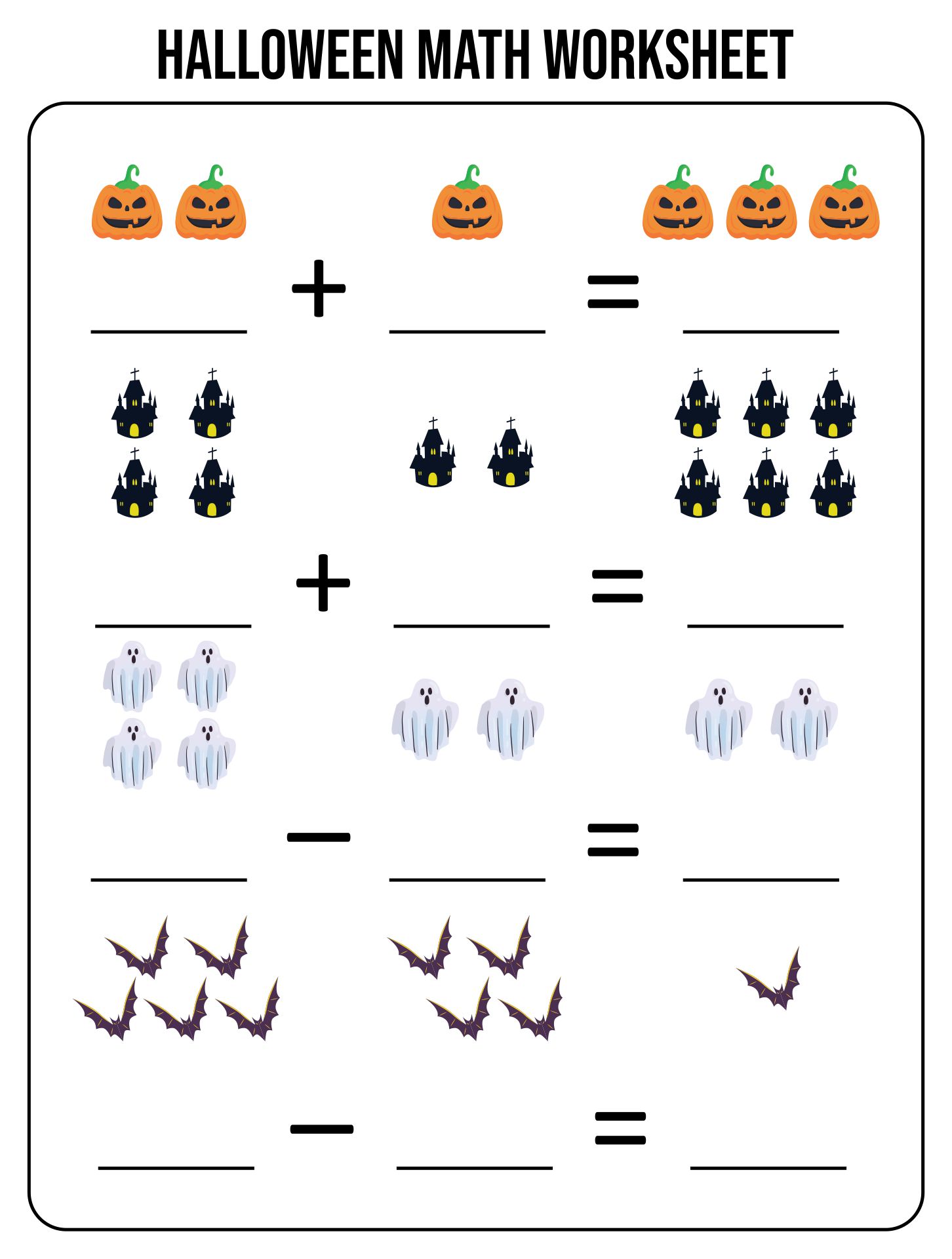 Halloween Math Mix-Up 6th Grade