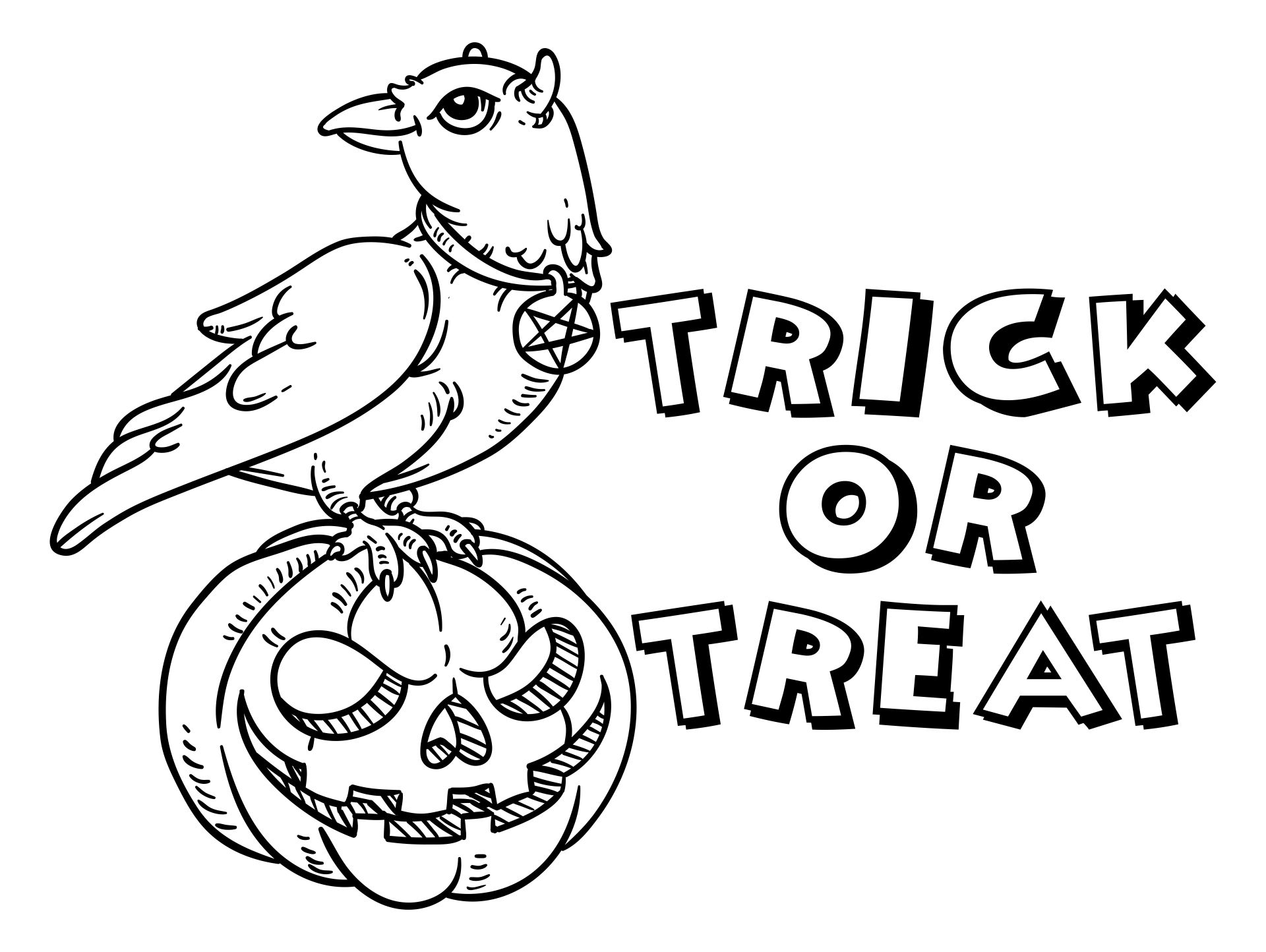 Printable Halloween Coloring Pages Activities
