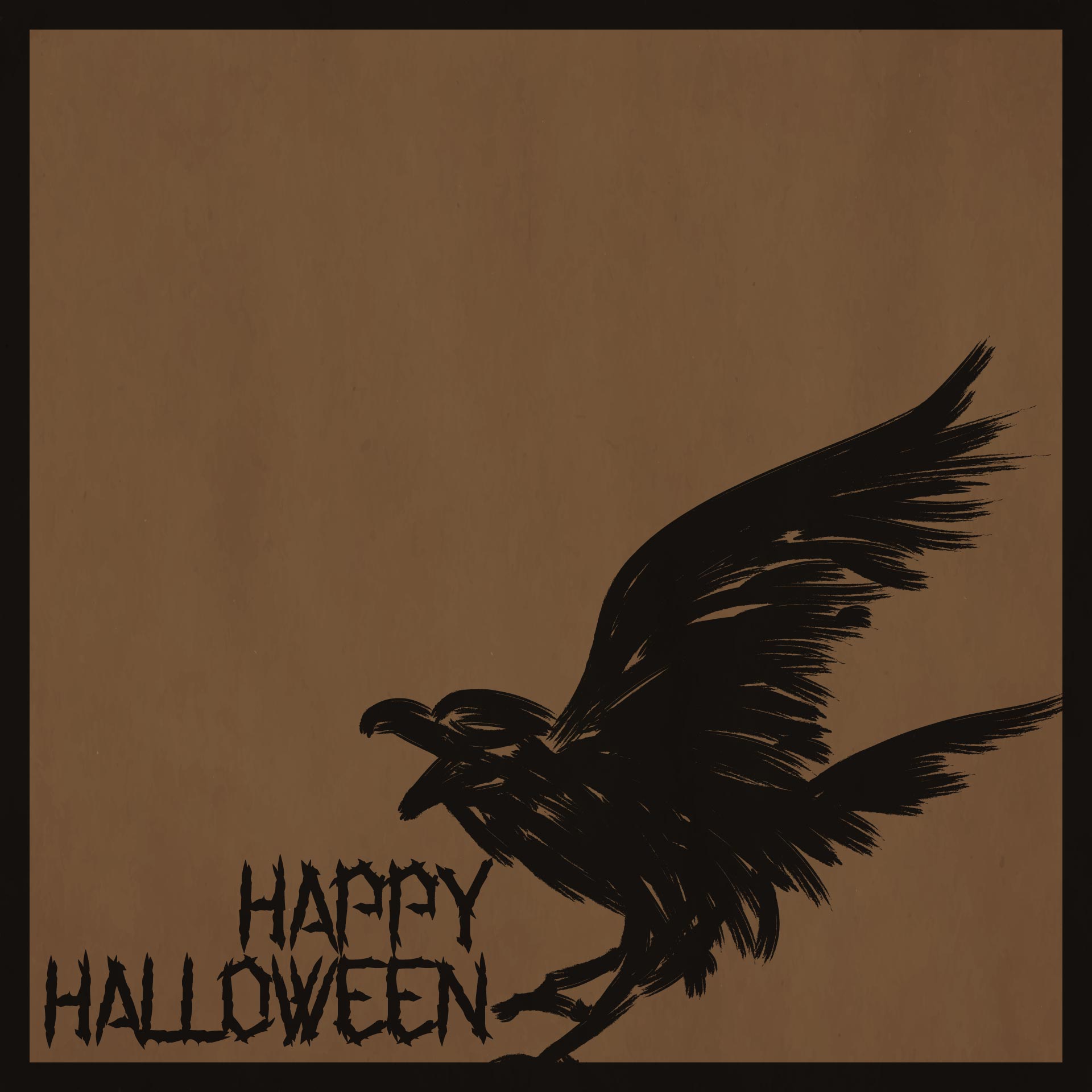 Vintage Halloween Printable Rook Image