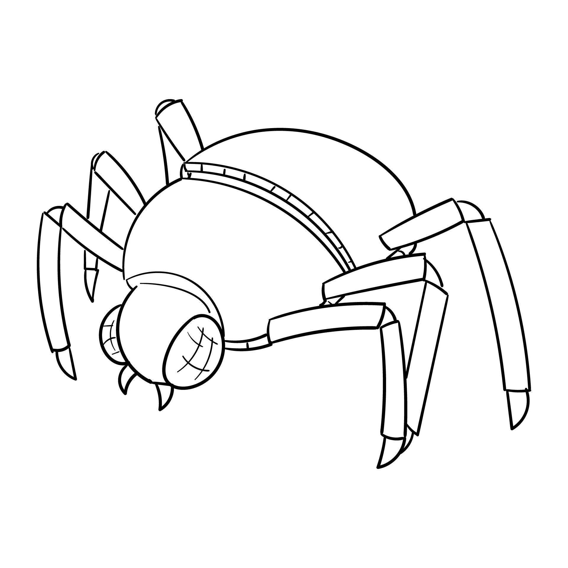 Free Printable Halloween Spider Coloring Pages To Print For Kids