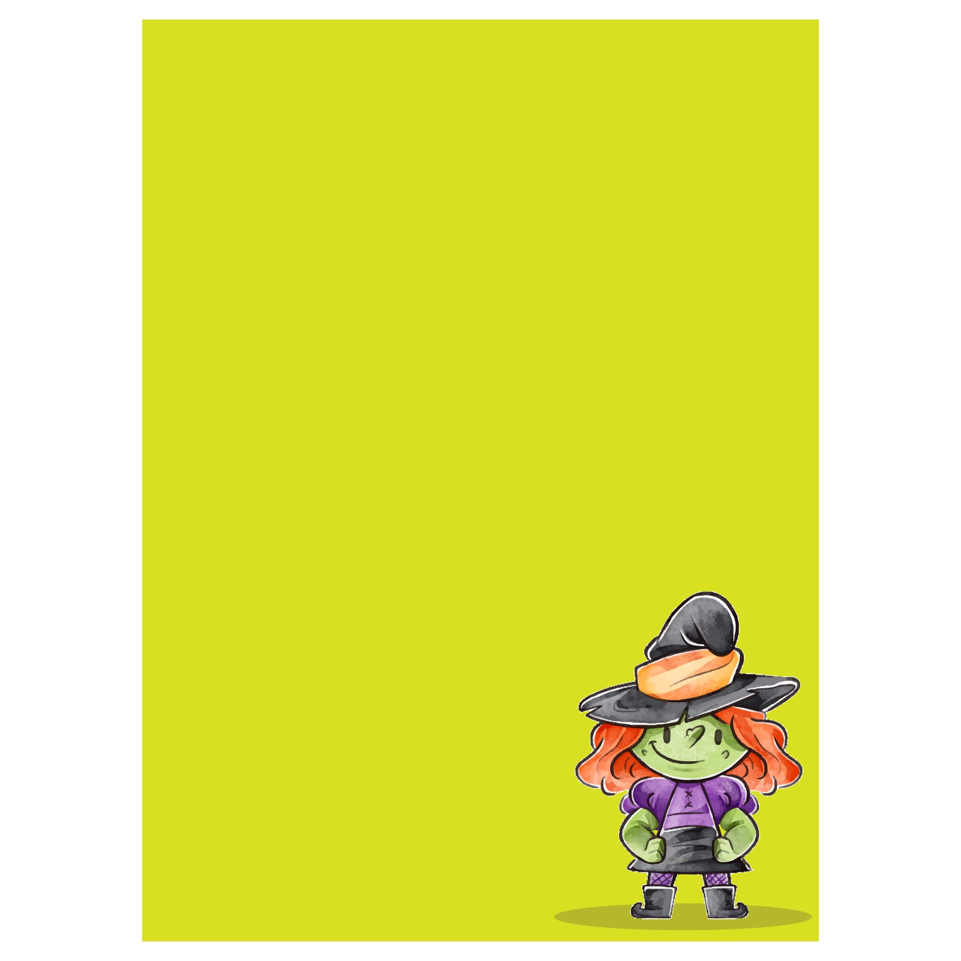 Halloween Little Monsters Stationery