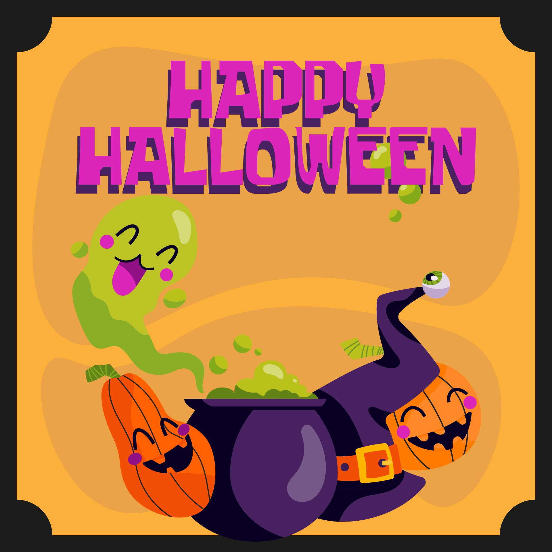 Happy Halloween Poster Printable