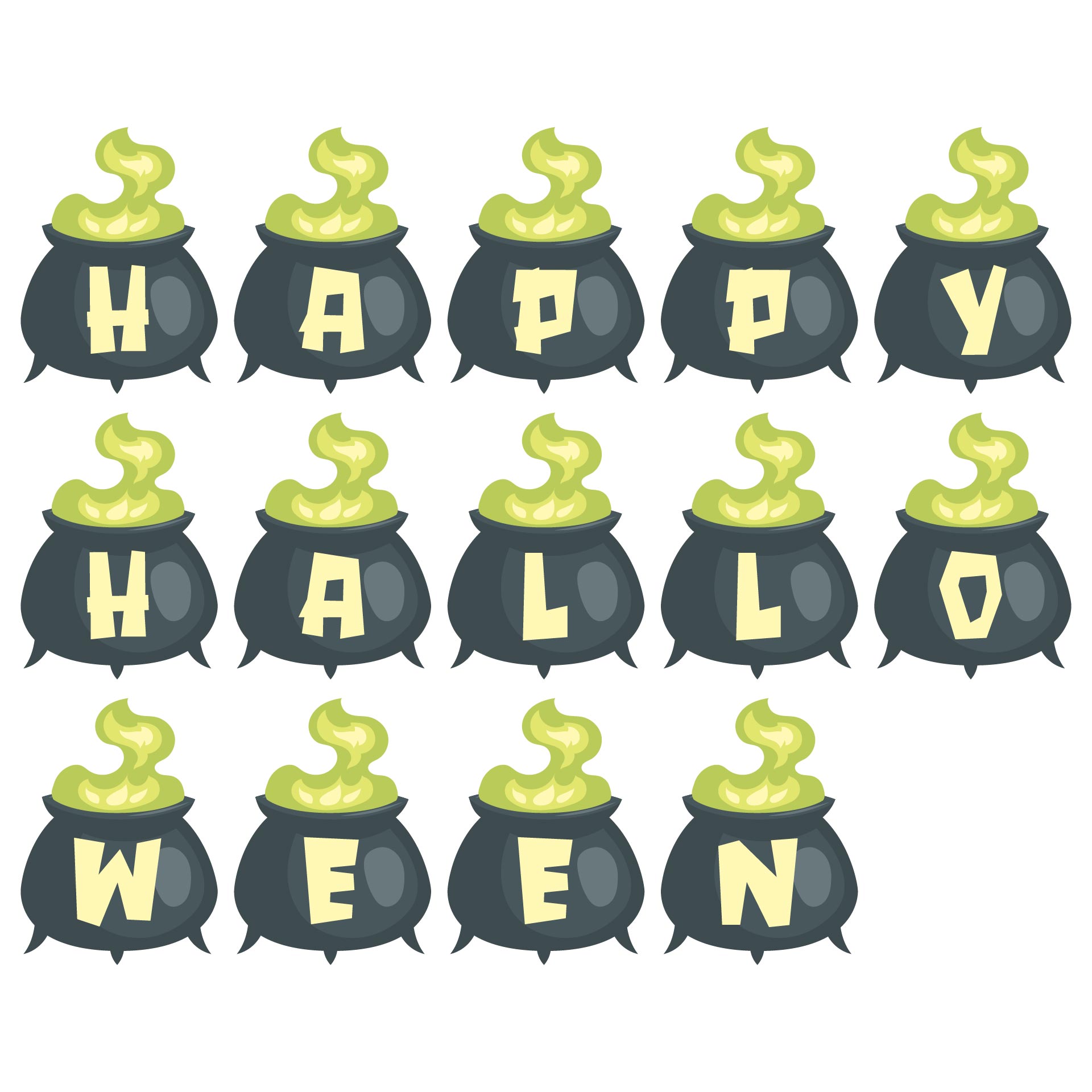 Happy Halloween Printable Banner