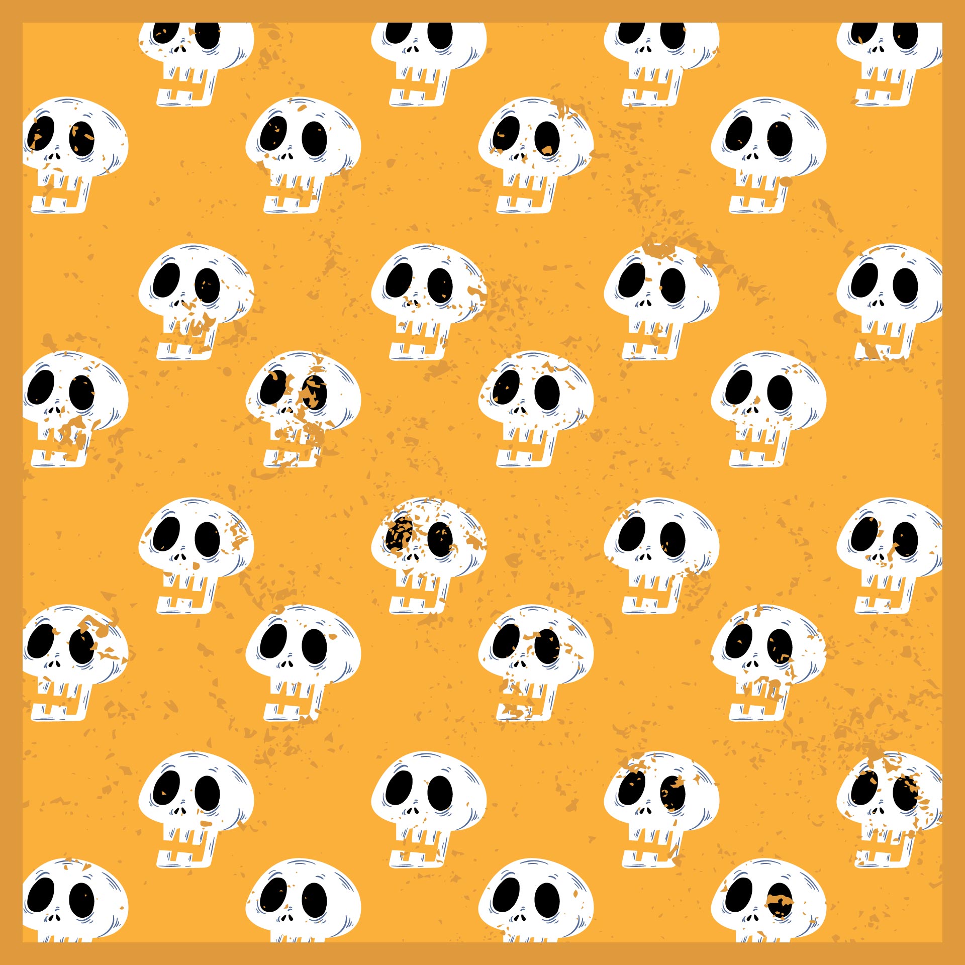 Printable Vintage Halloween Wrapping Paper