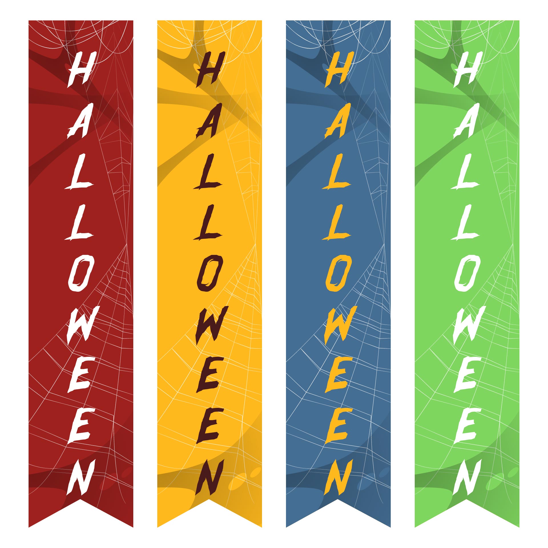 Scary Halloween Hanging Signs
