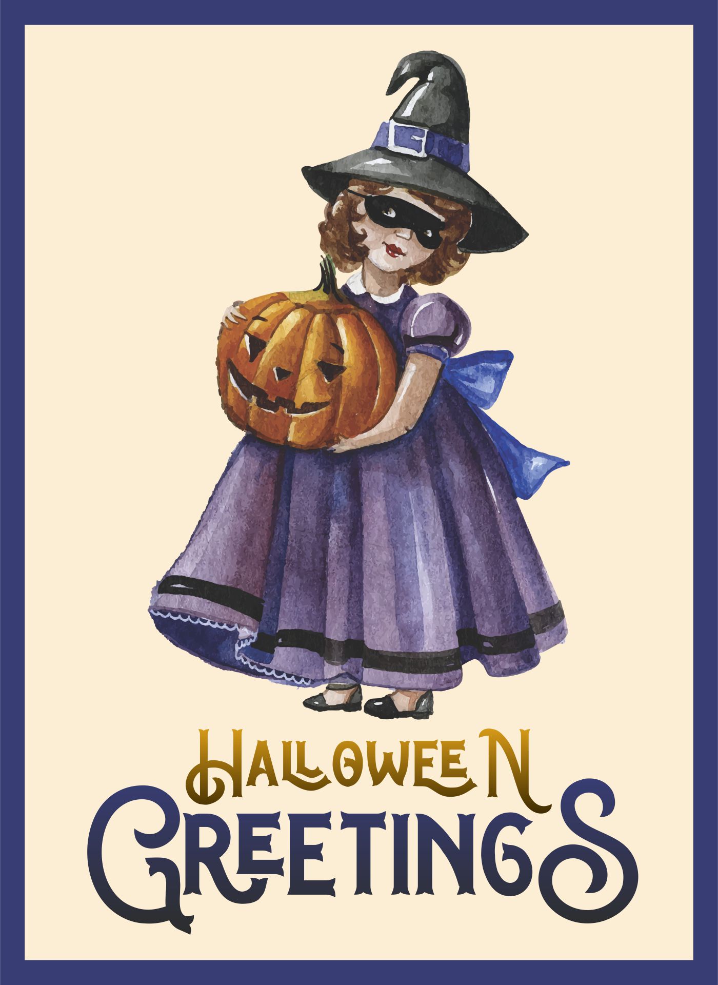 Printable Antique Halloween Postcards