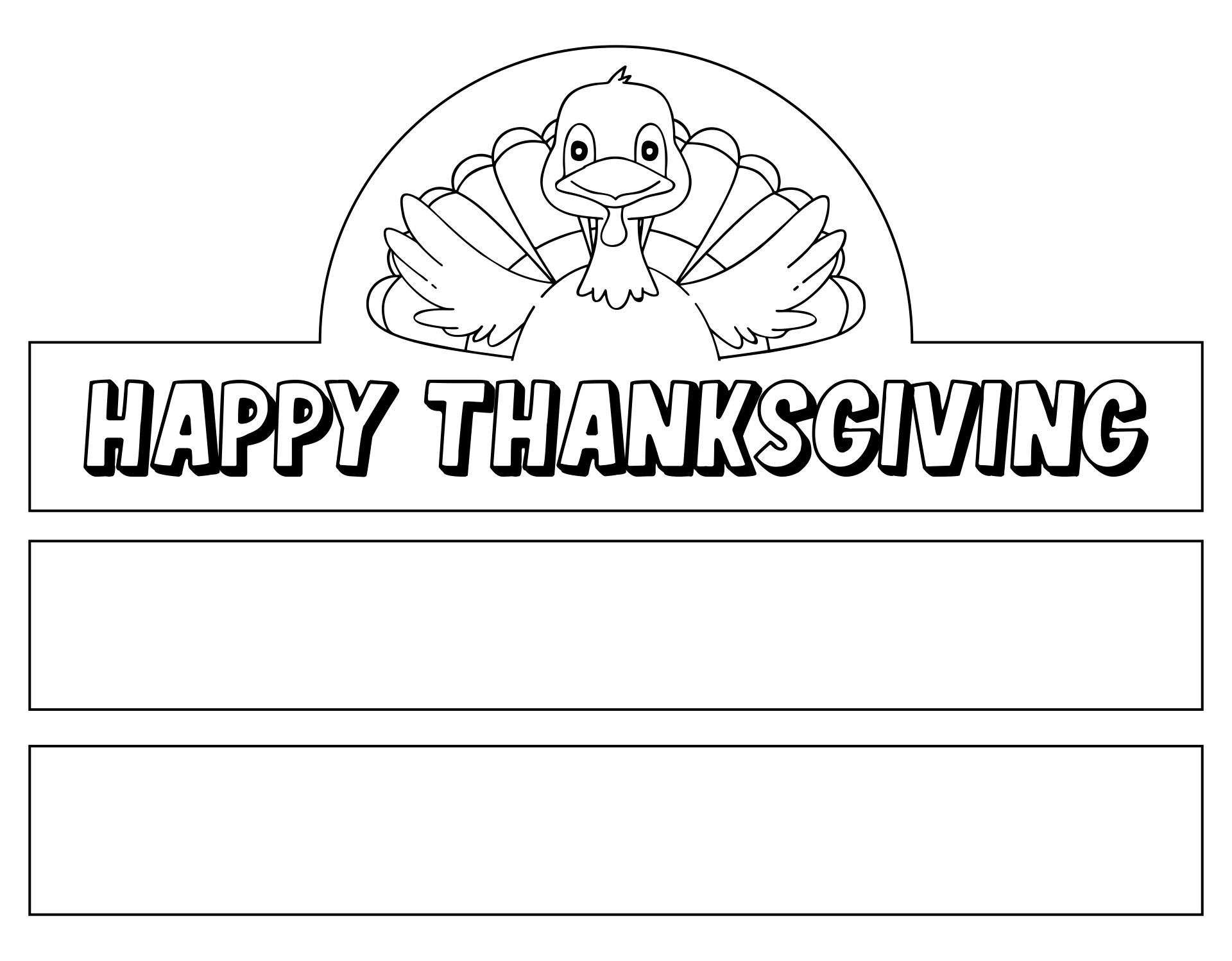 Printable Easy Thanksgiving Arts And Crafts
