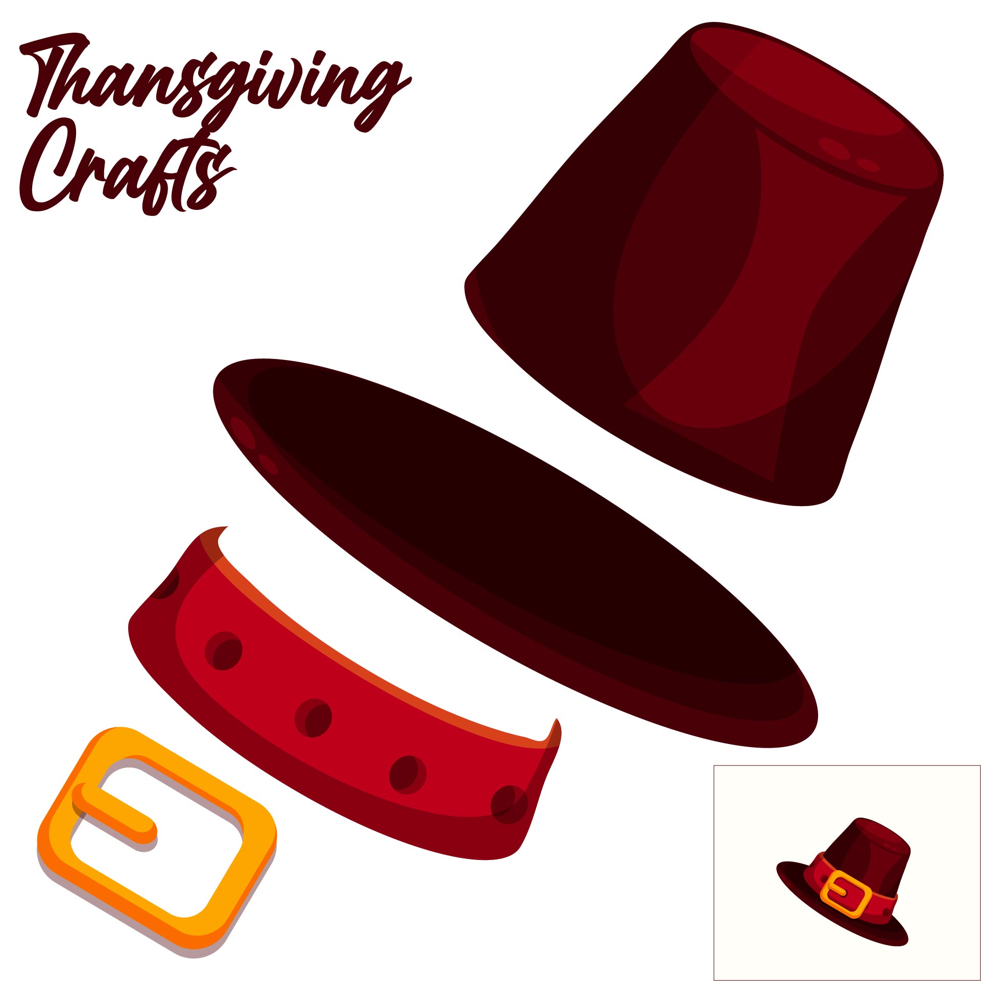 Printable Thanksgiving Crafts For Toddlers