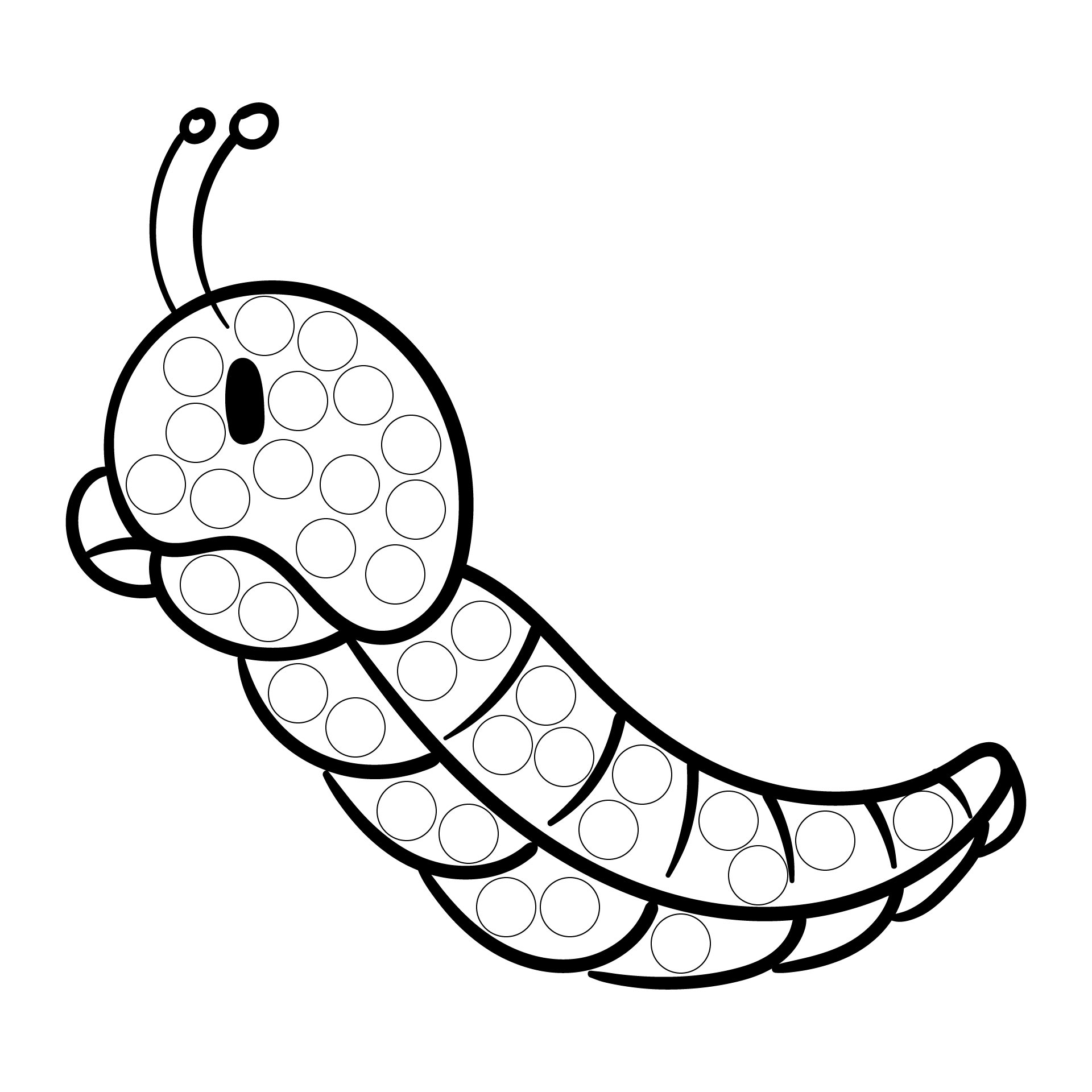 The Very Hungry Caterpillar Dot Art Workbook