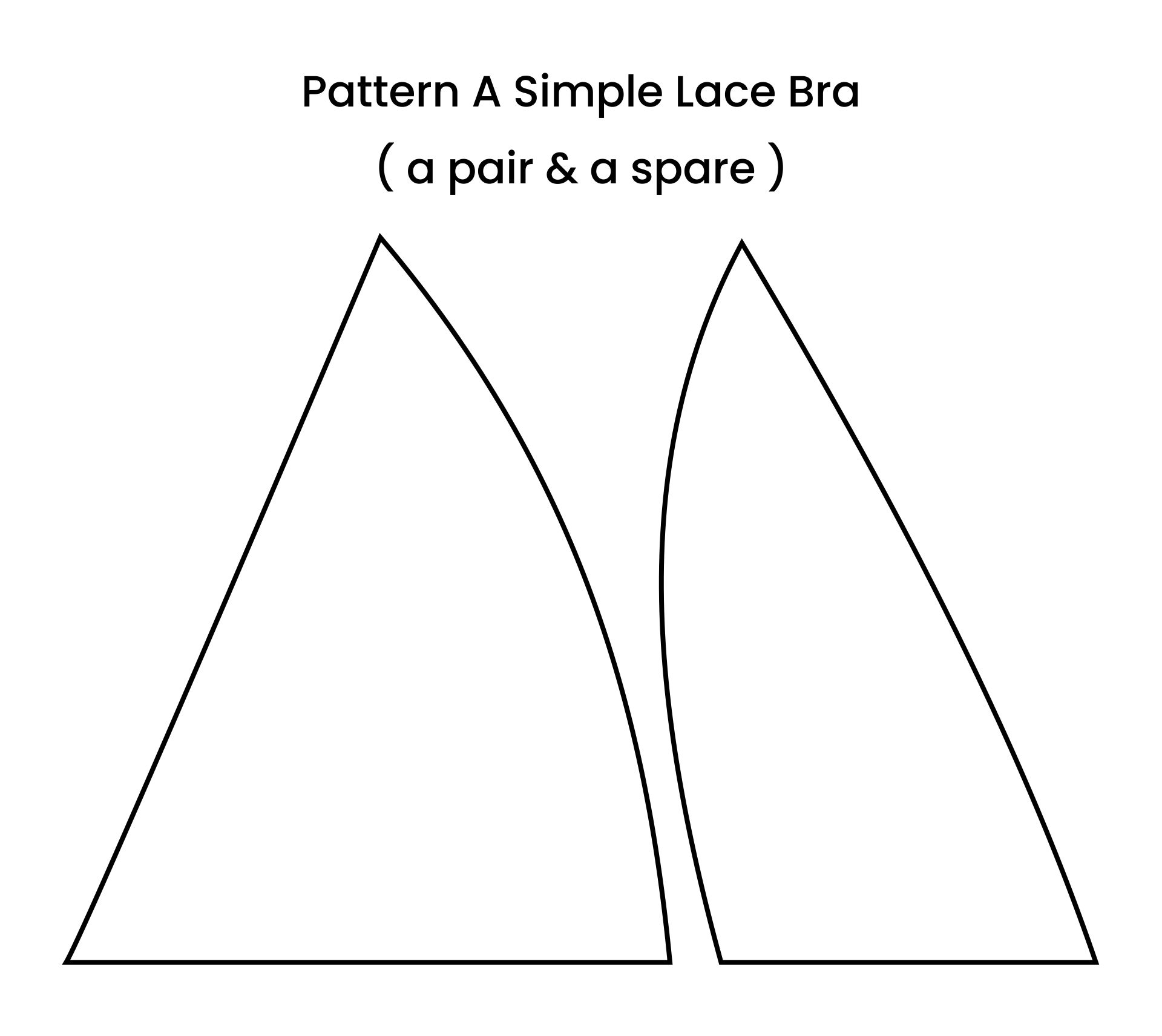 Pattern A Simple Lace Bra Top Printable