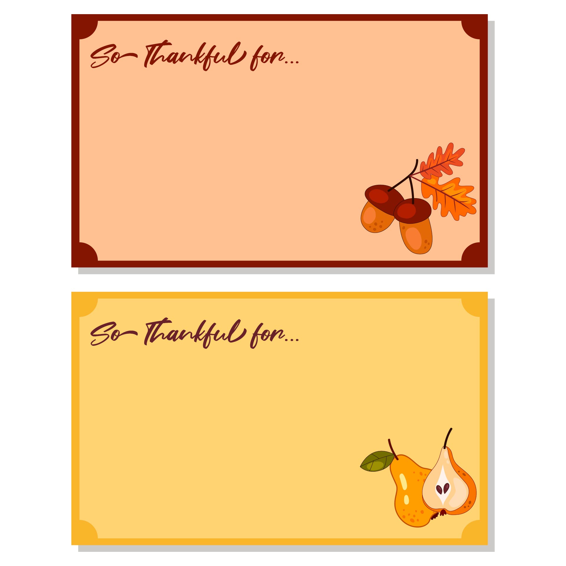 Thank You Card Design Templates & Design Layouts
