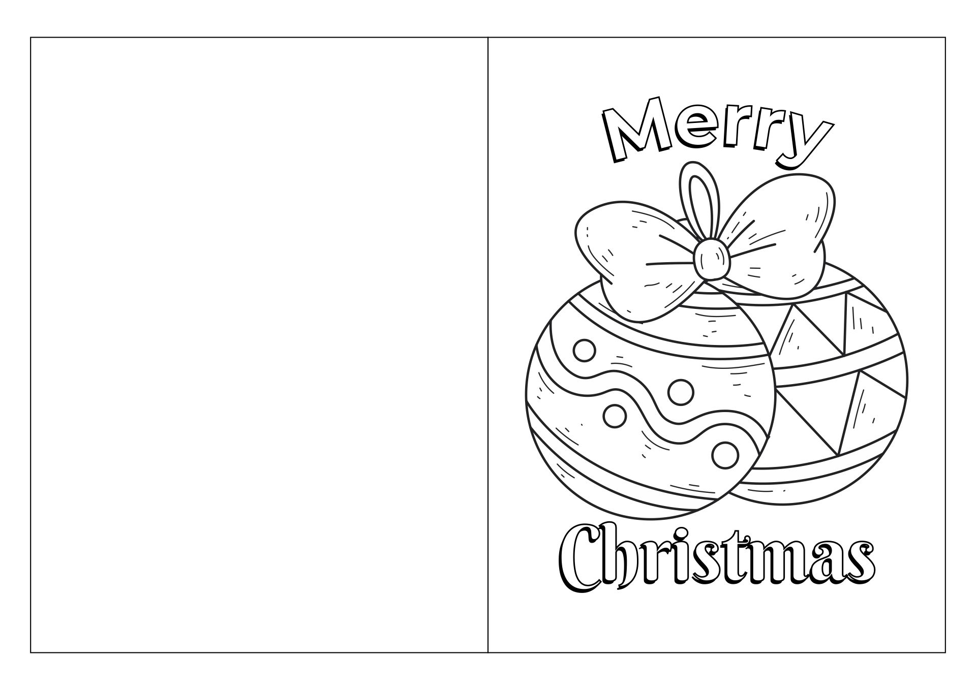 printable christmas cards to color