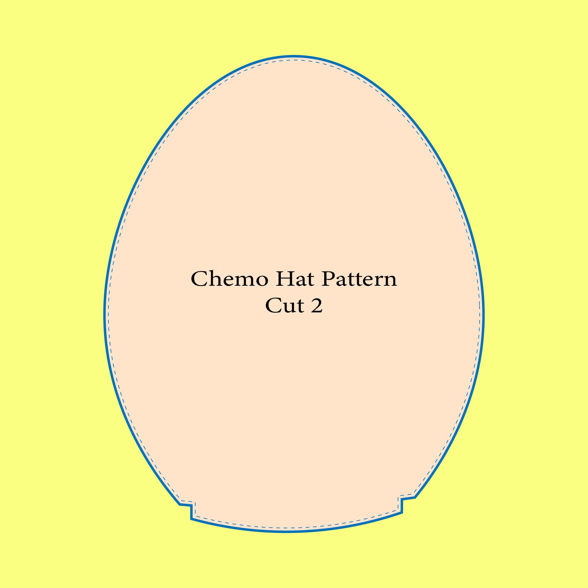 Sewing Pattern Chemo Cap