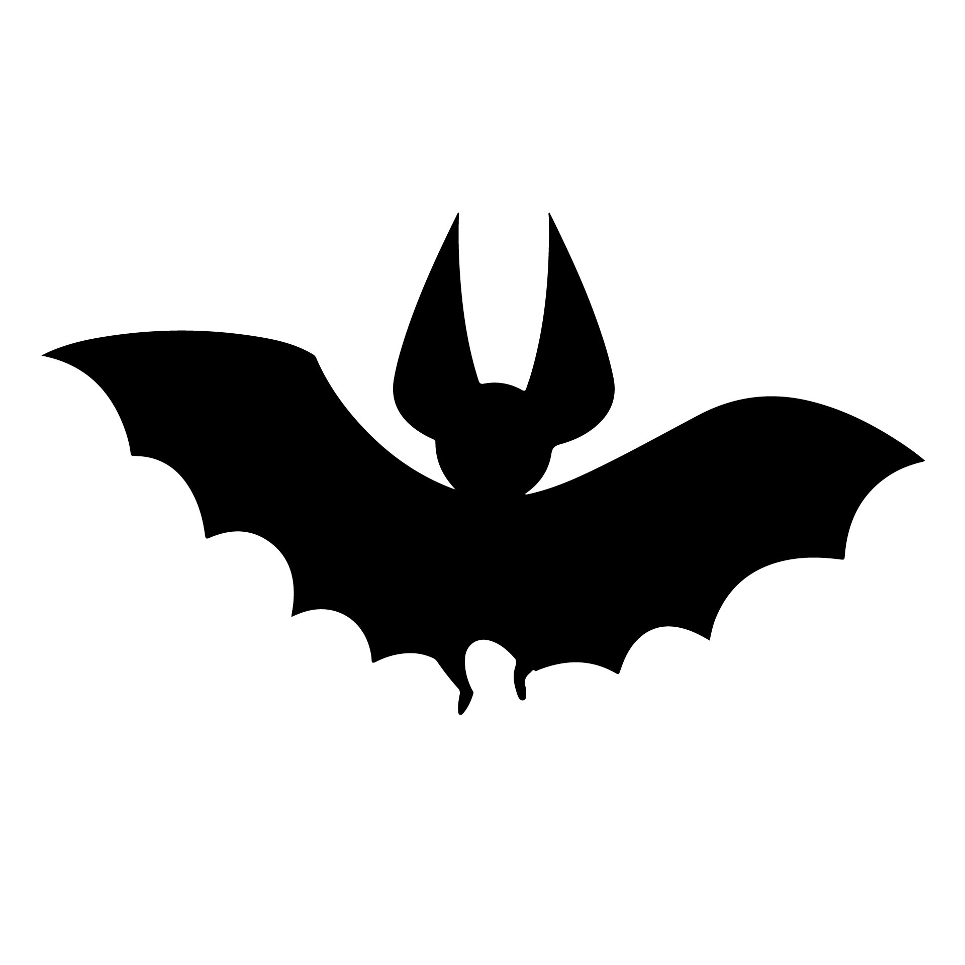 Halloween Bat Stencil Printable