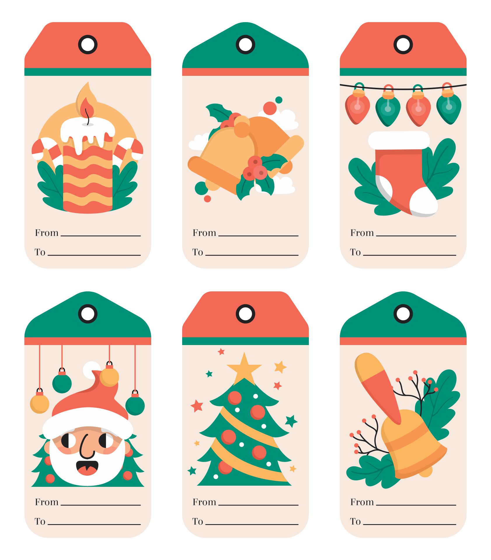 Printable Christmas Tags For Gifts