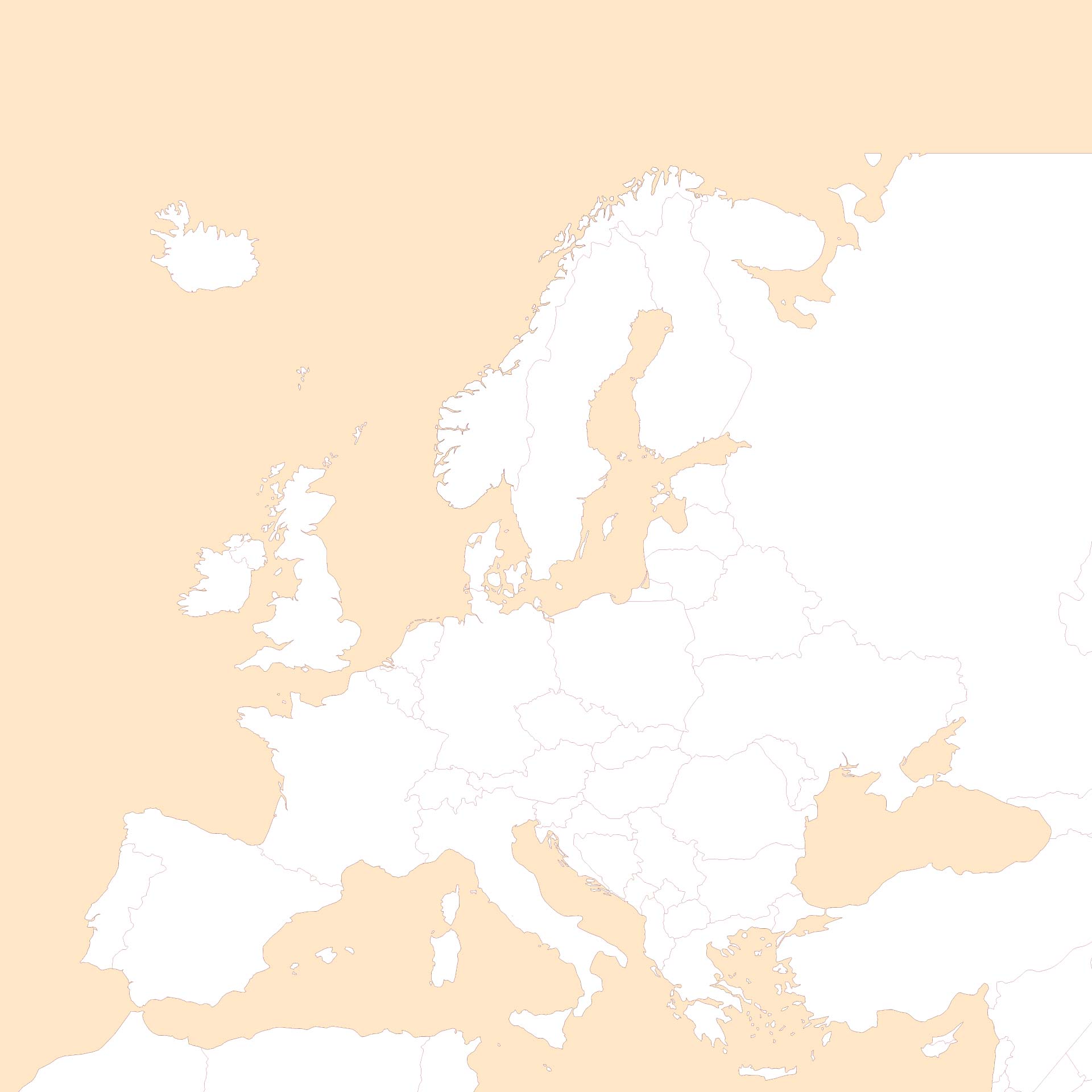 Blank Map Of Europe Pdf Download