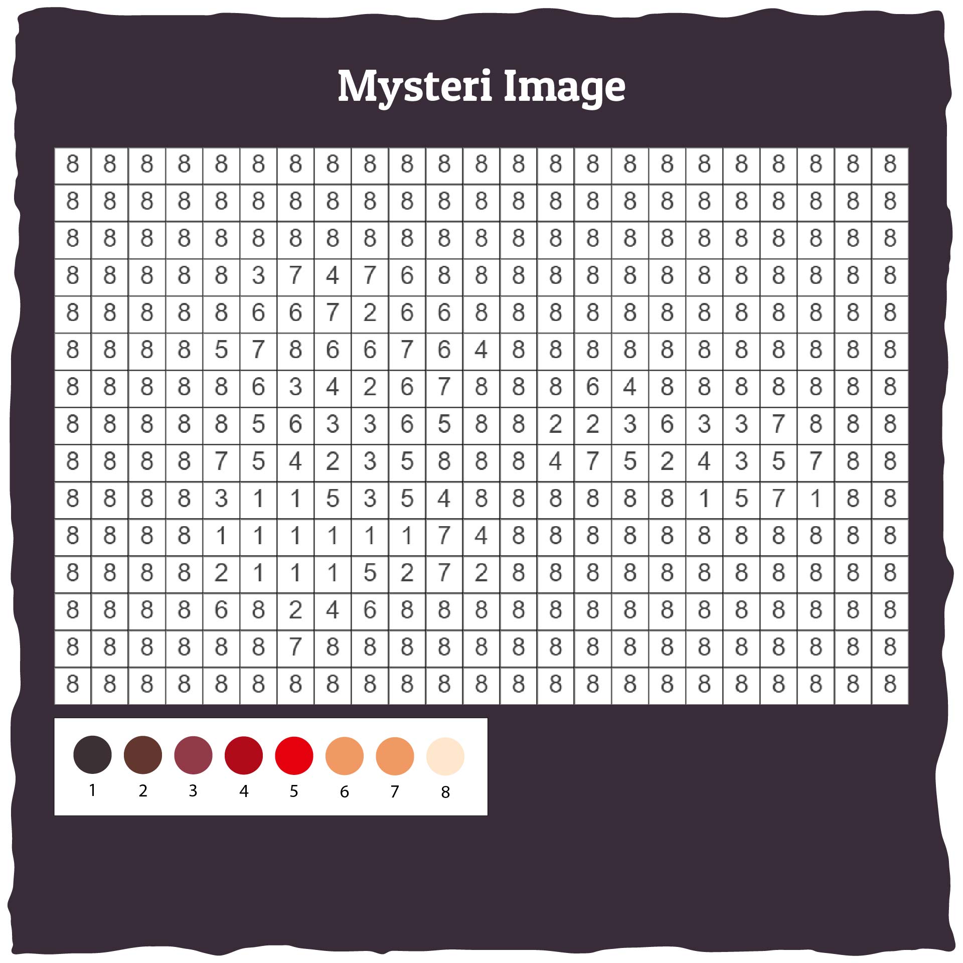 Color By Number Mystery Mosaics