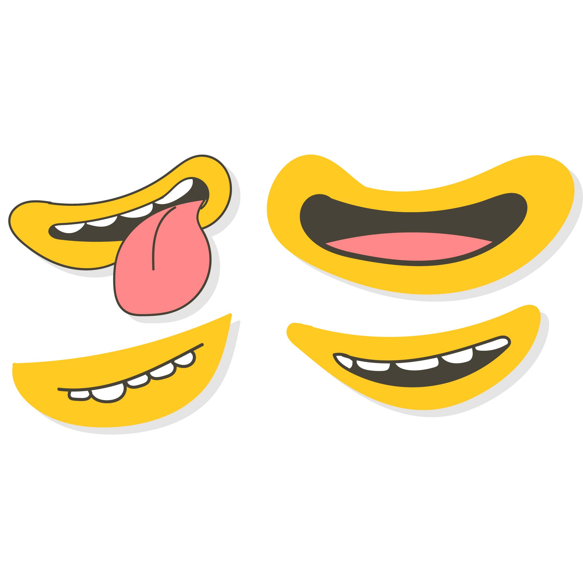 Minion Mouth Stickers Printable