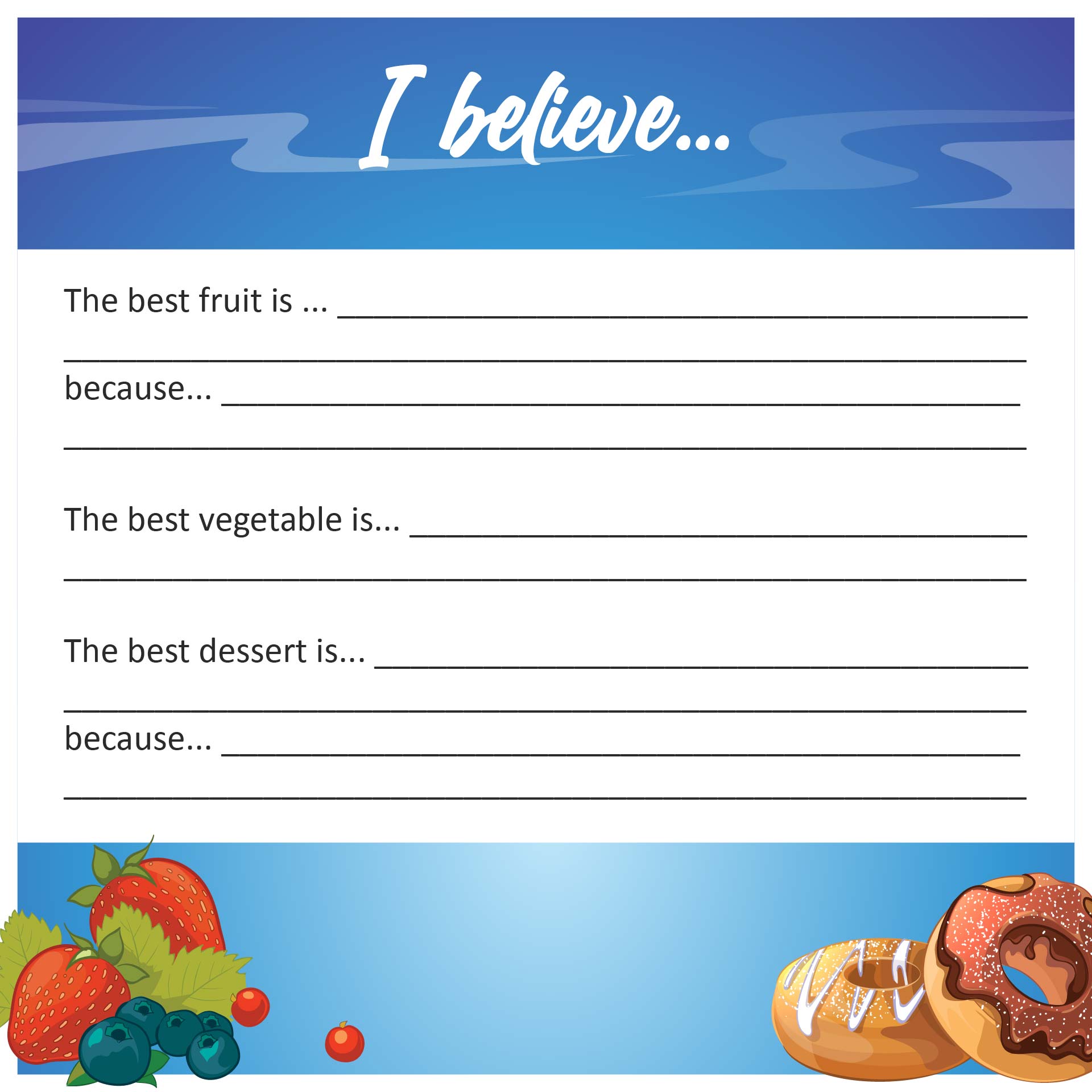 Printable Templates 2nd Grade Opinion Writing Examples