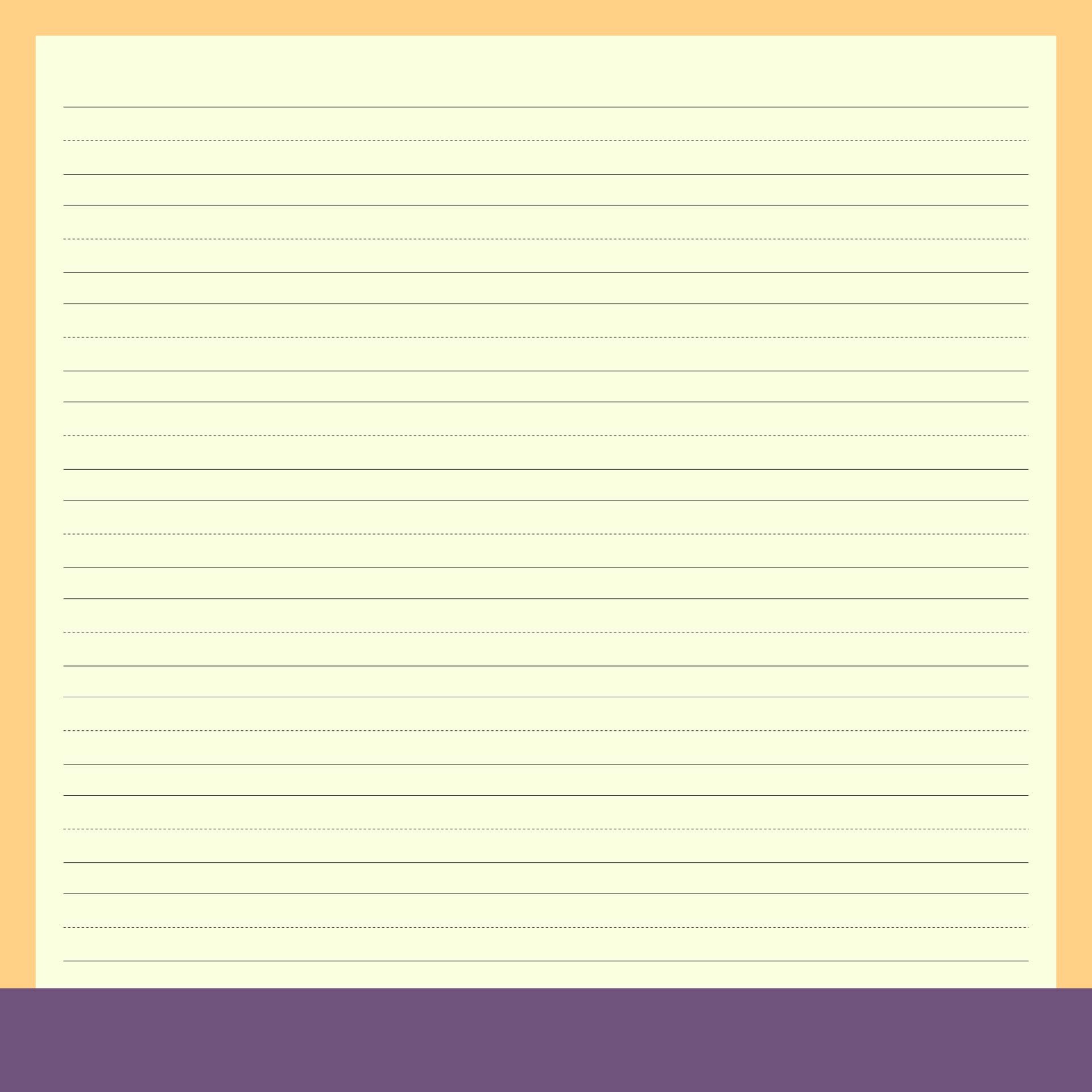 Printable Writing Paper For First Grade