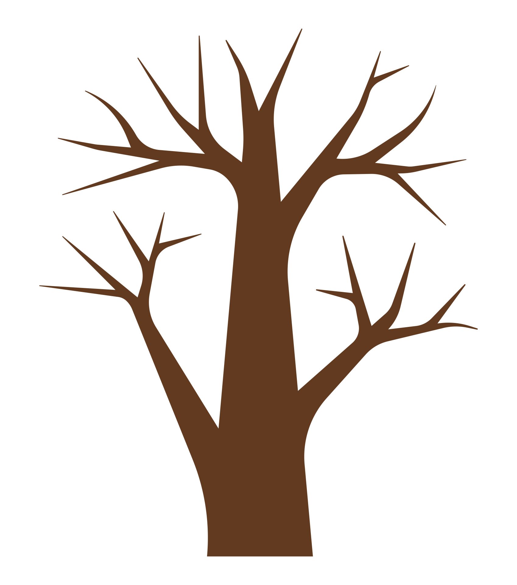 Branch Clipart Tree Trunk Branches