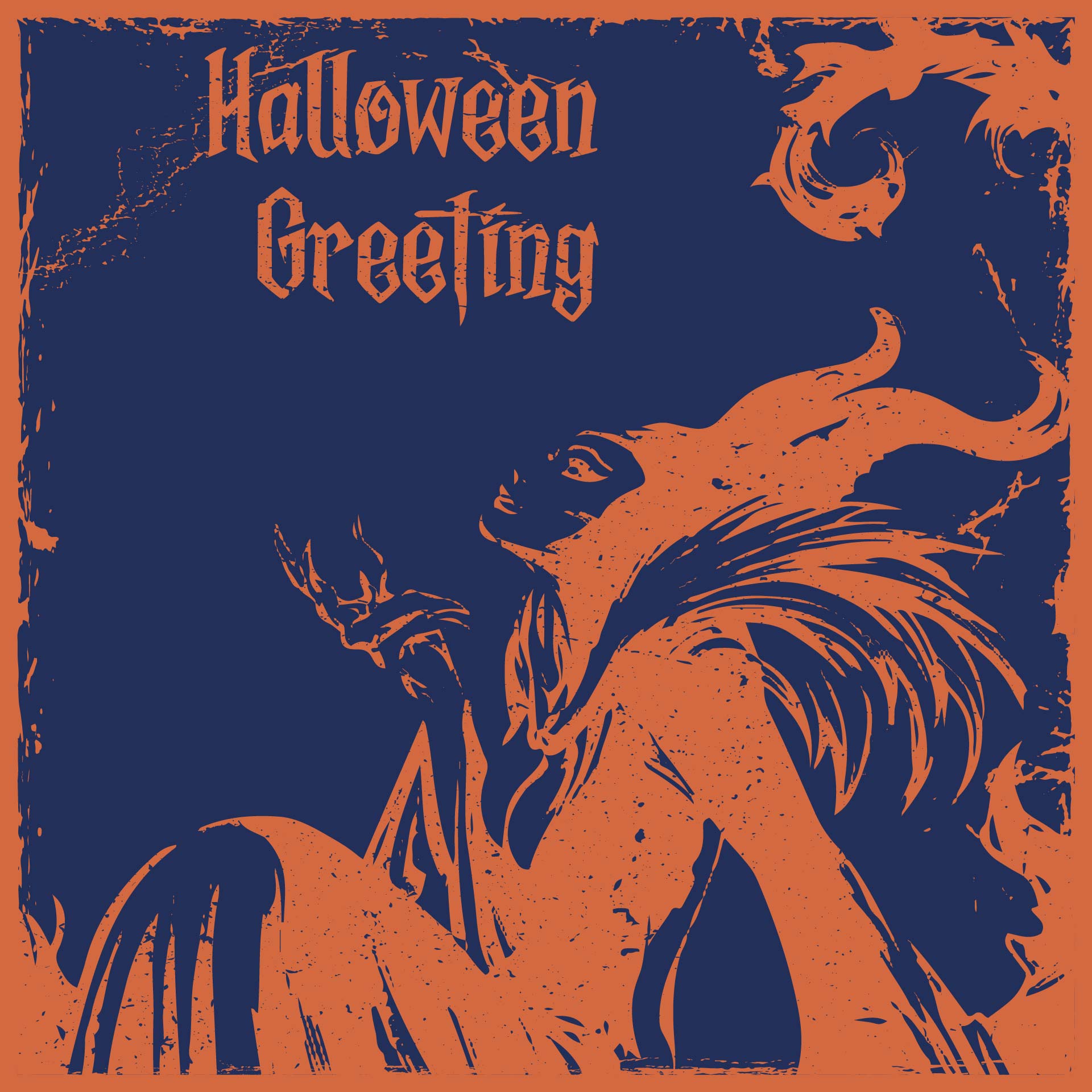 Charming Free Vintage Halloween Postcards To Download