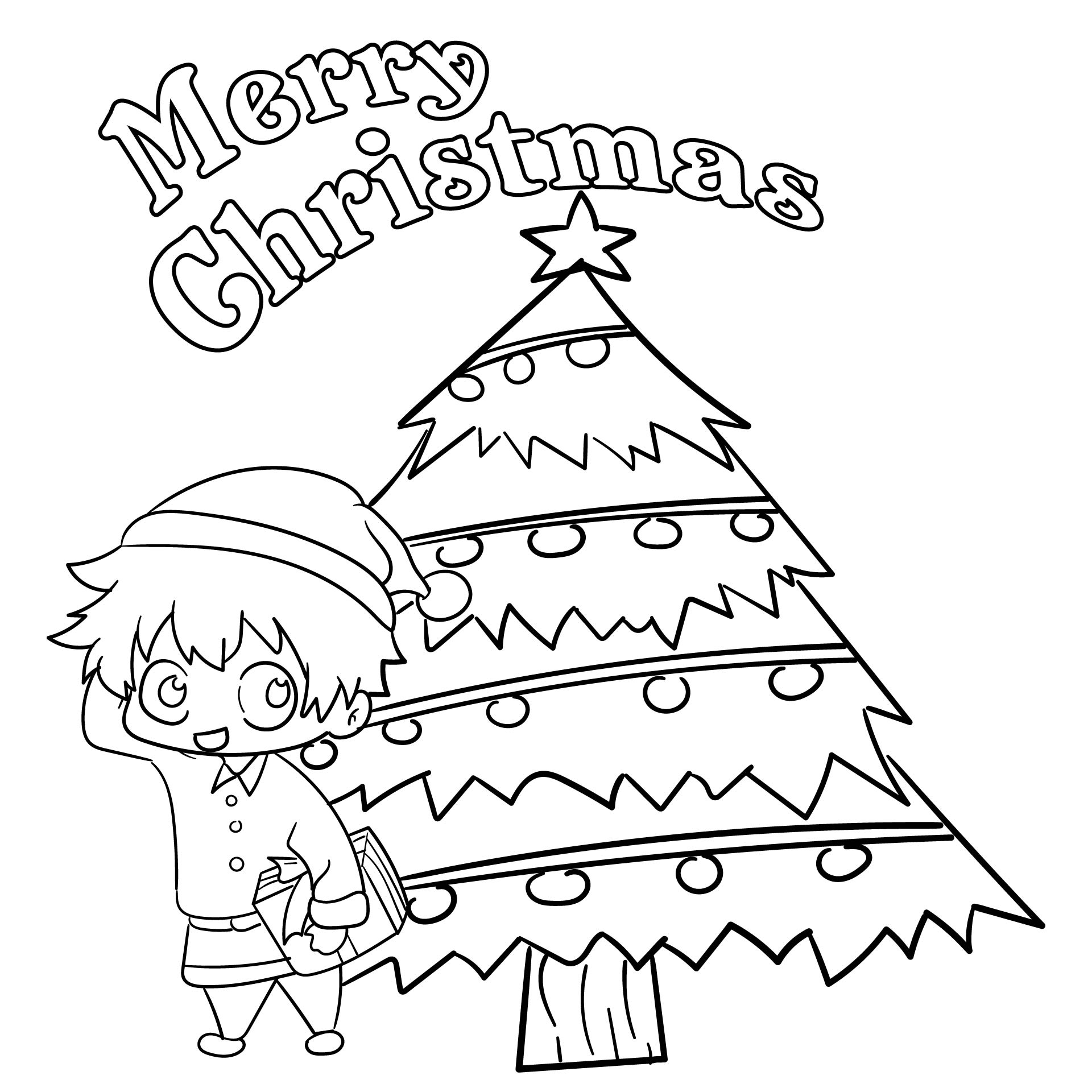 Christmas Eve Coloring Pages Printable