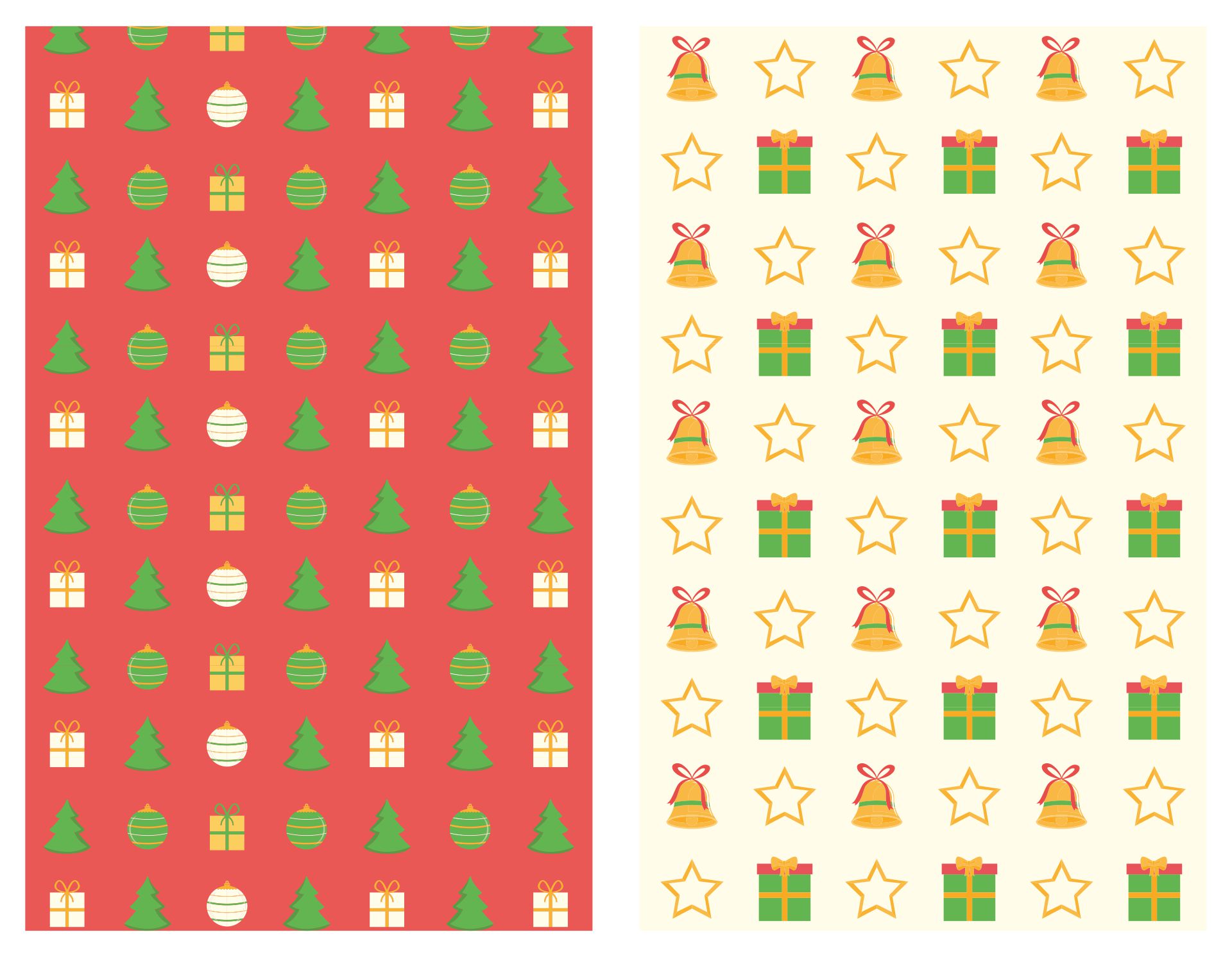 Free digital Christmas scrapbooking papers - Weihnachtspapier