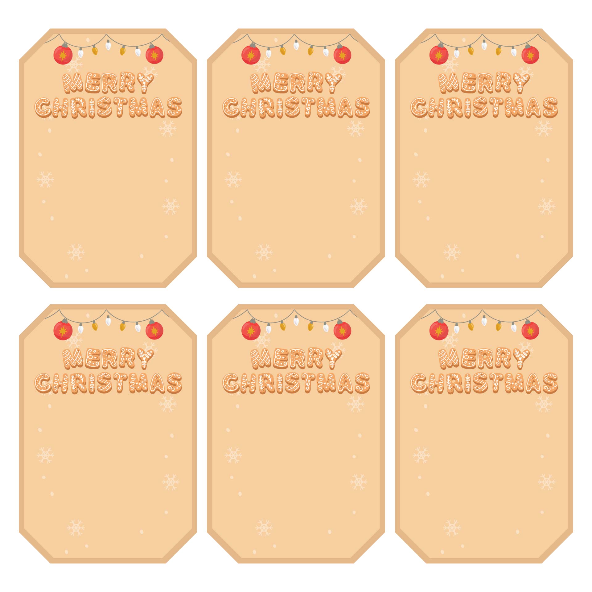 Printable Christmas Tags Holiday Gifts