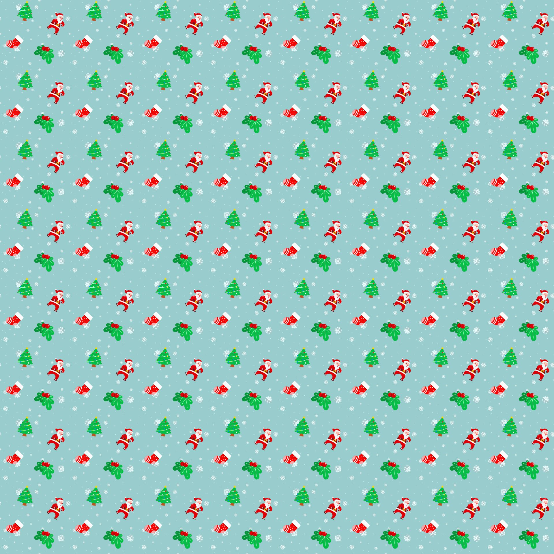 Printable Christmas Tree Templates & Santa Claus Patterns