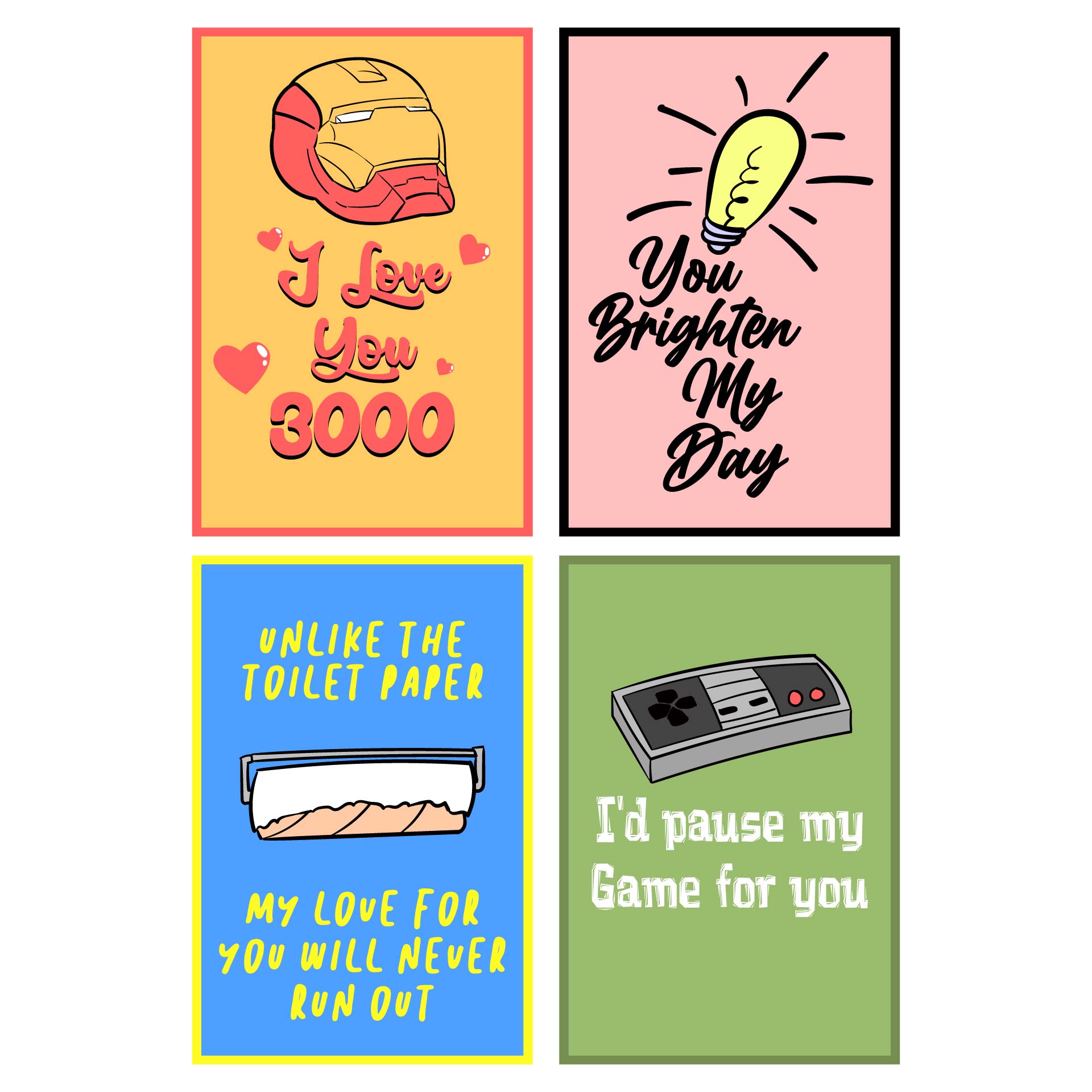 Printable Valentine Cards For Teens