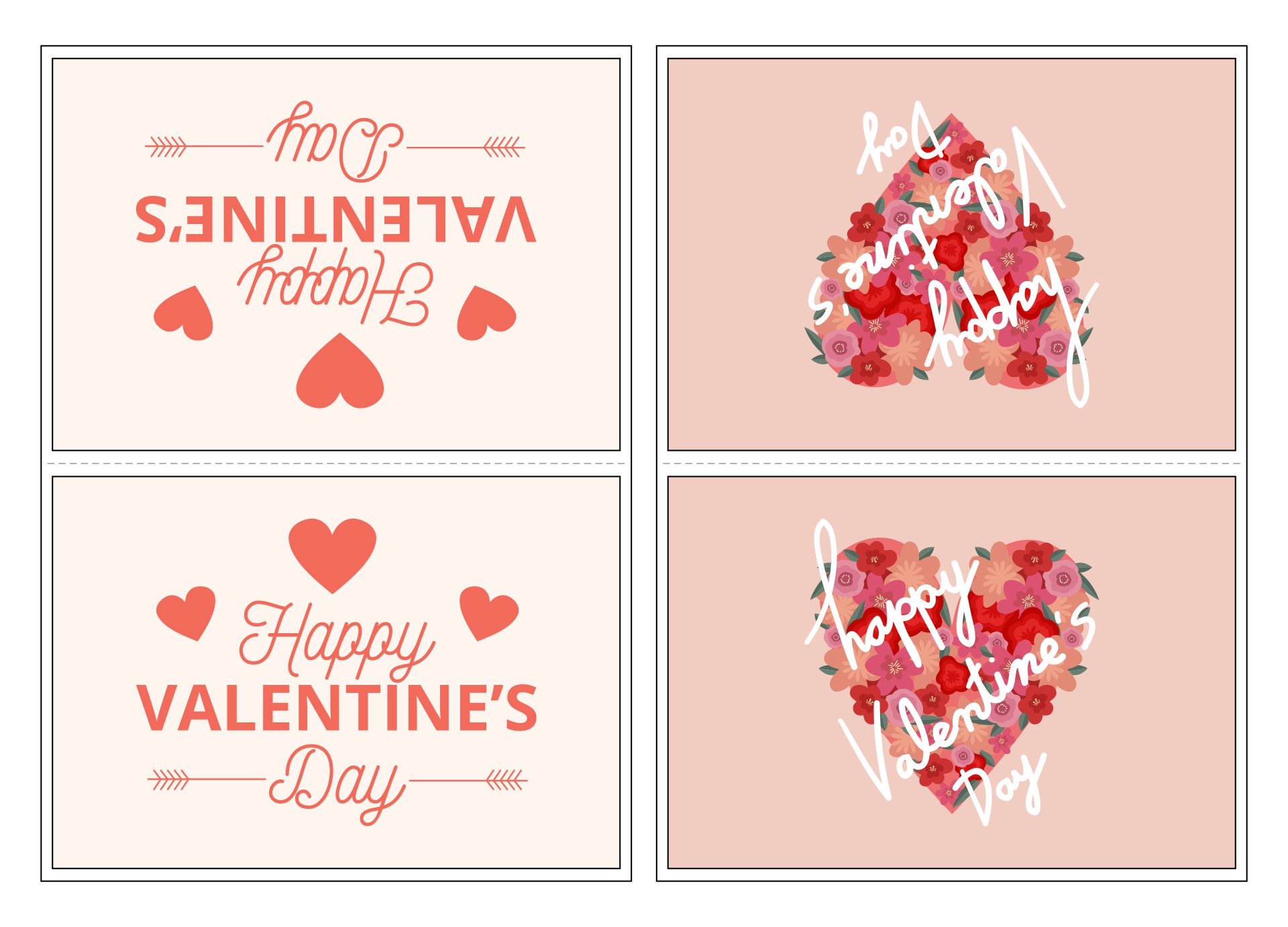 Printable Valentines Day Treat Bags Labels