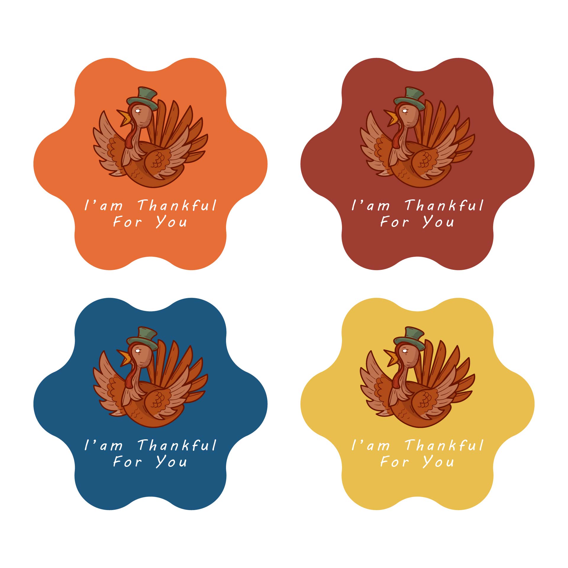 Thanksgiving Party Favors Ideas Printable