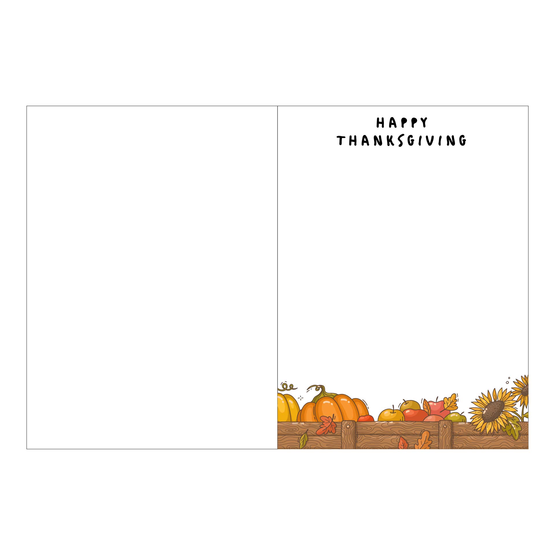 Thanksgiving Printables Cards