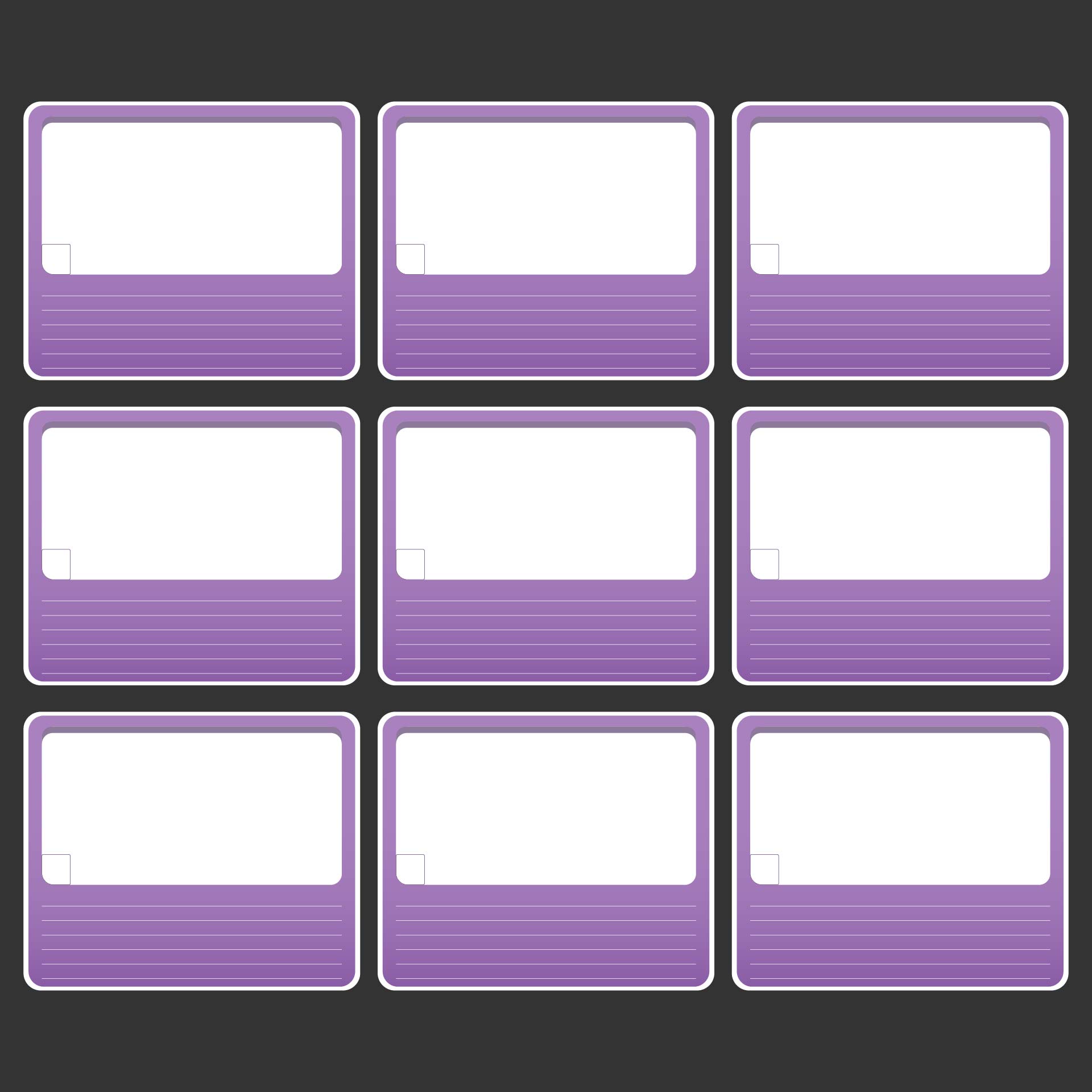 Paper Storyboard Templates