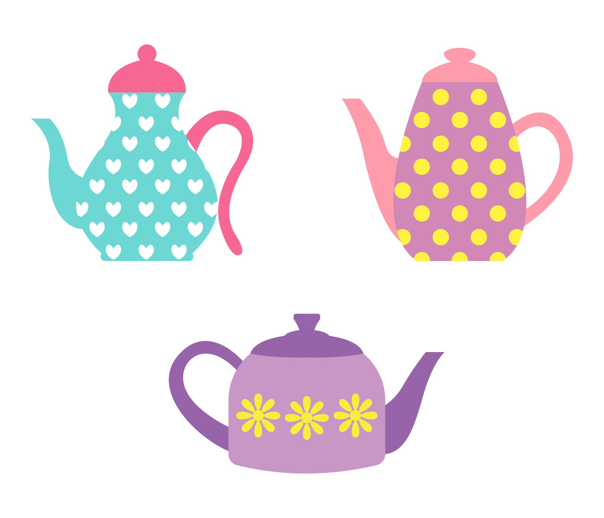 Printable Alice In Wonderland Teapot
