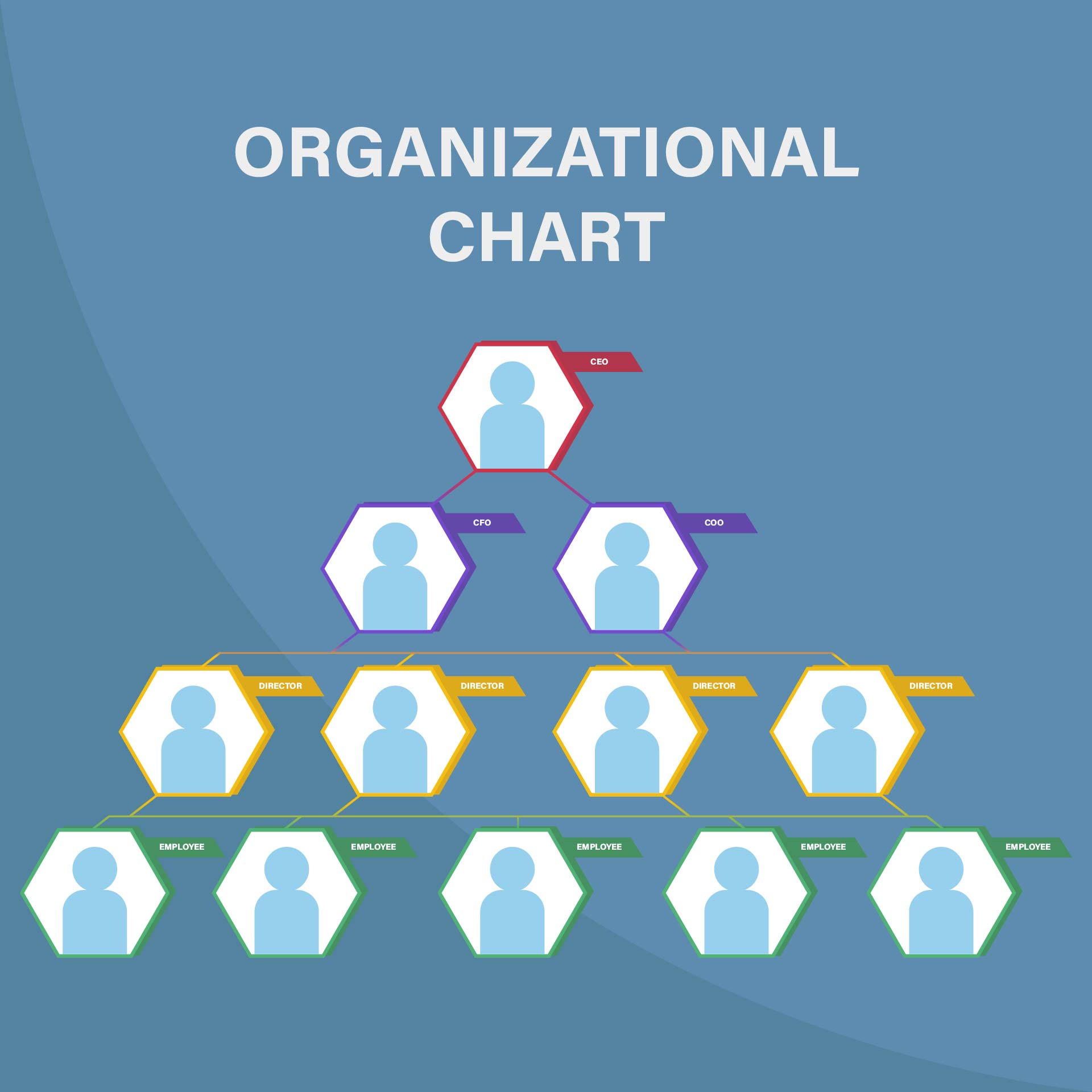 Printable Corporate Org Chart With Board Of Directors