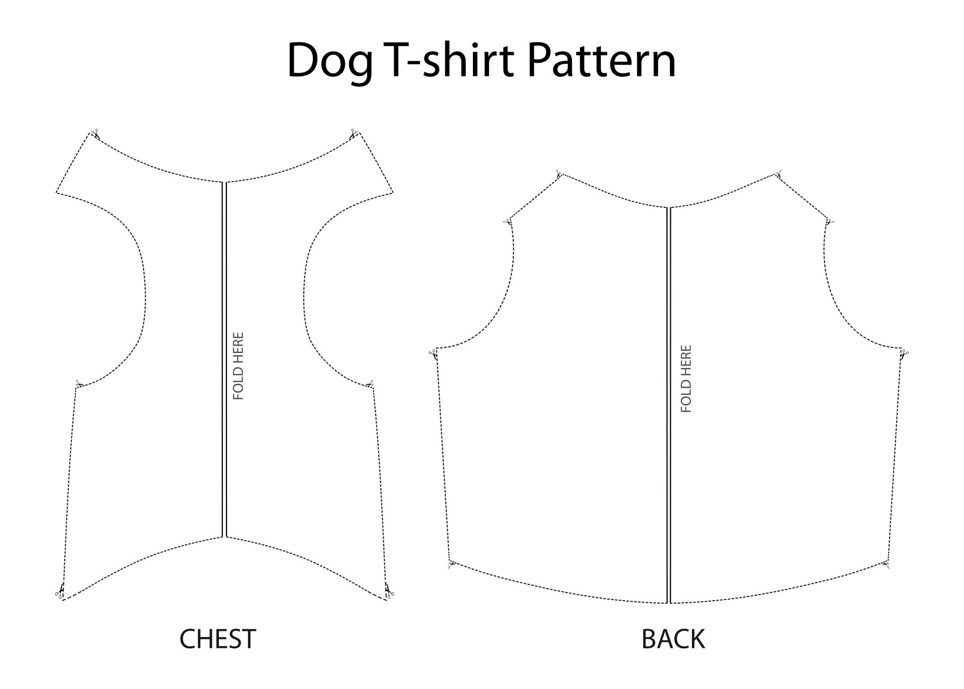 Printable Dogs Clothes Patterns