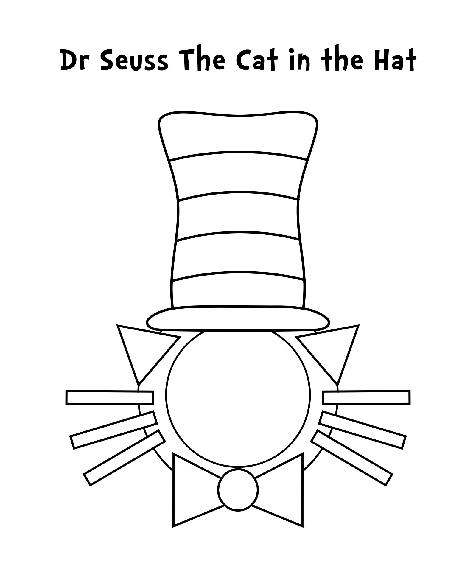 Dr Seuss The Cat In The Hat Printables