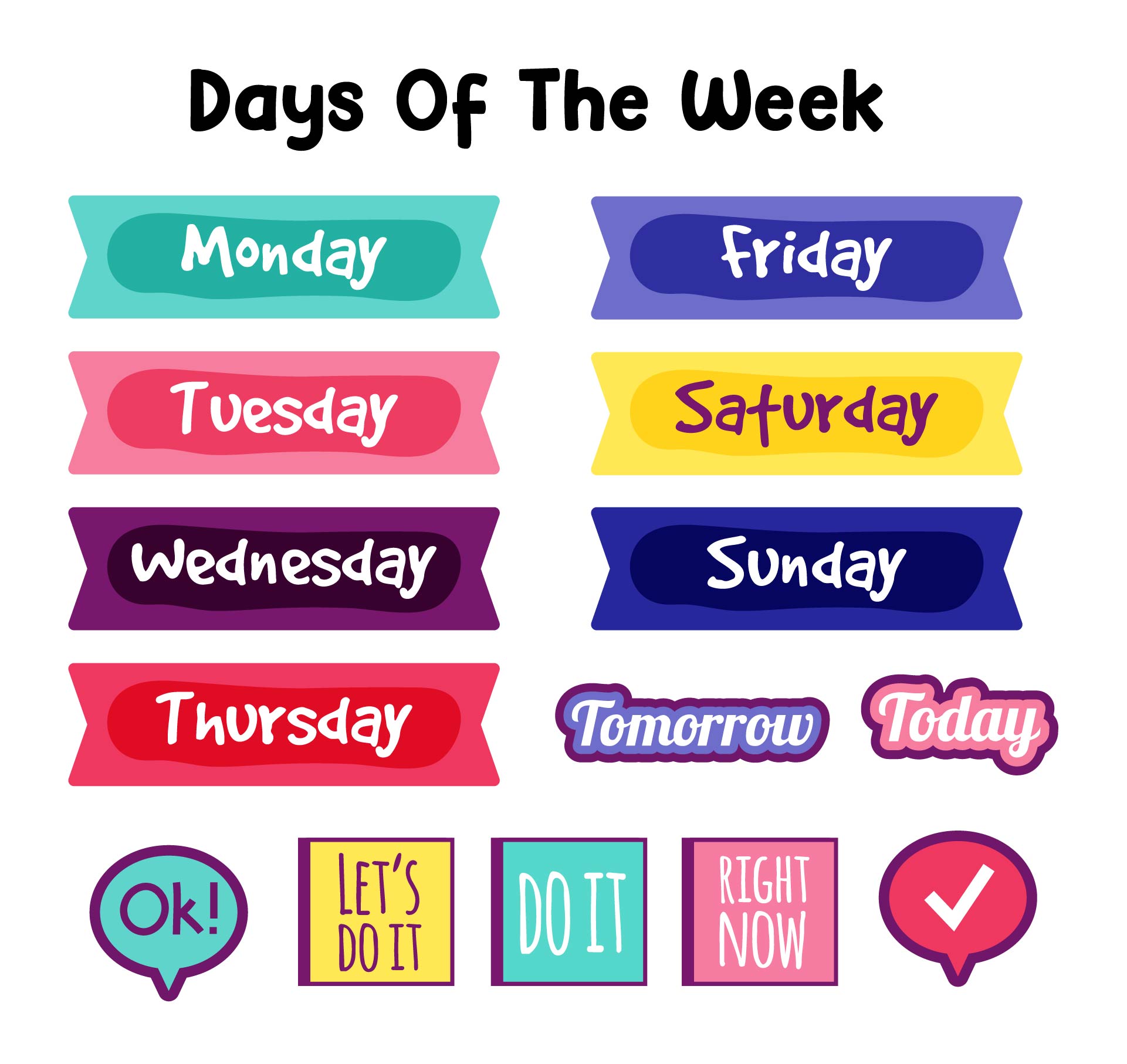 Preschool Calendar Board Days Of The Week Printables