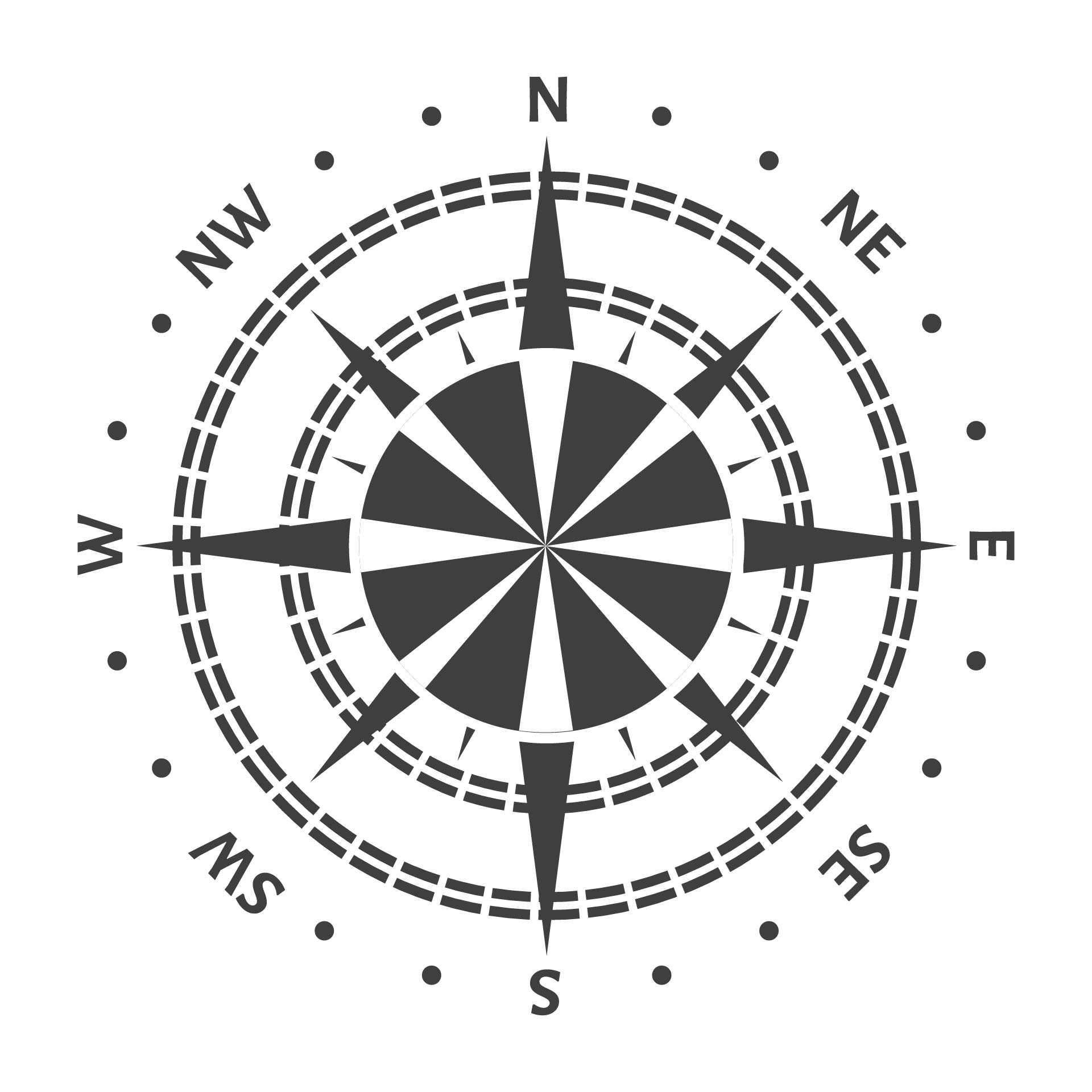 Printable Compass With Directions
